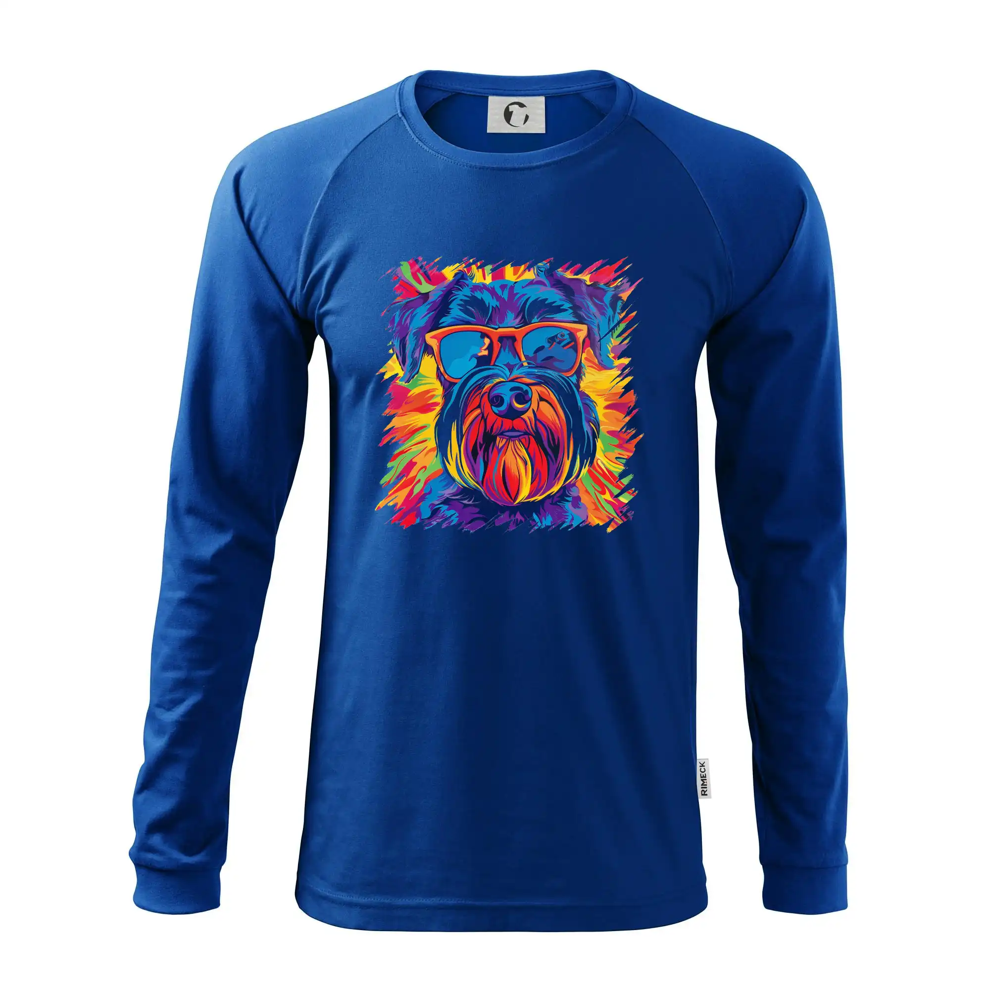 Knírač barevný styl 70s