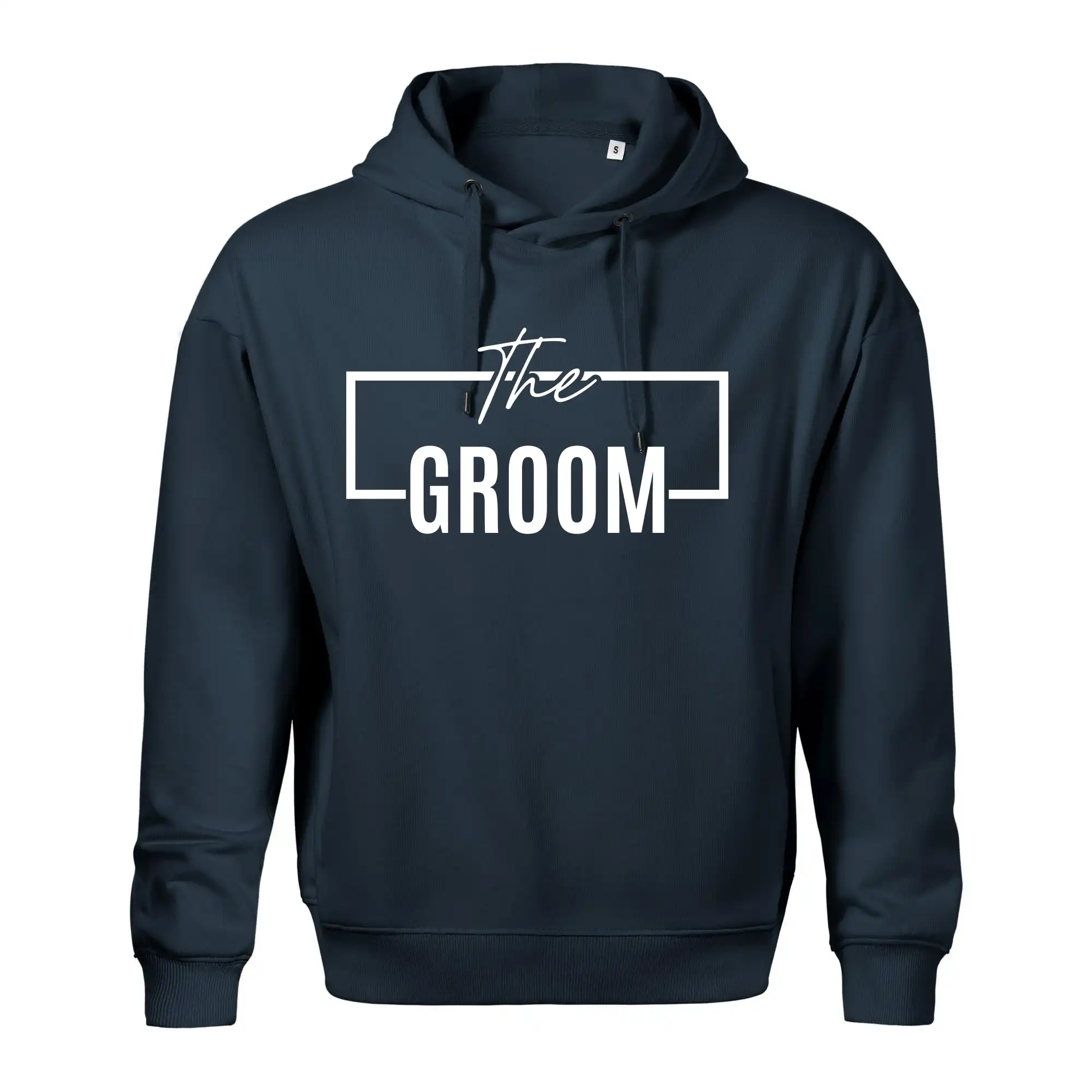 Tričká na rozlúčku so slobodou - Trika na rozlučku ve čtverci - The Groom - Oversized mikina pánska Moon - kratšia + širšia