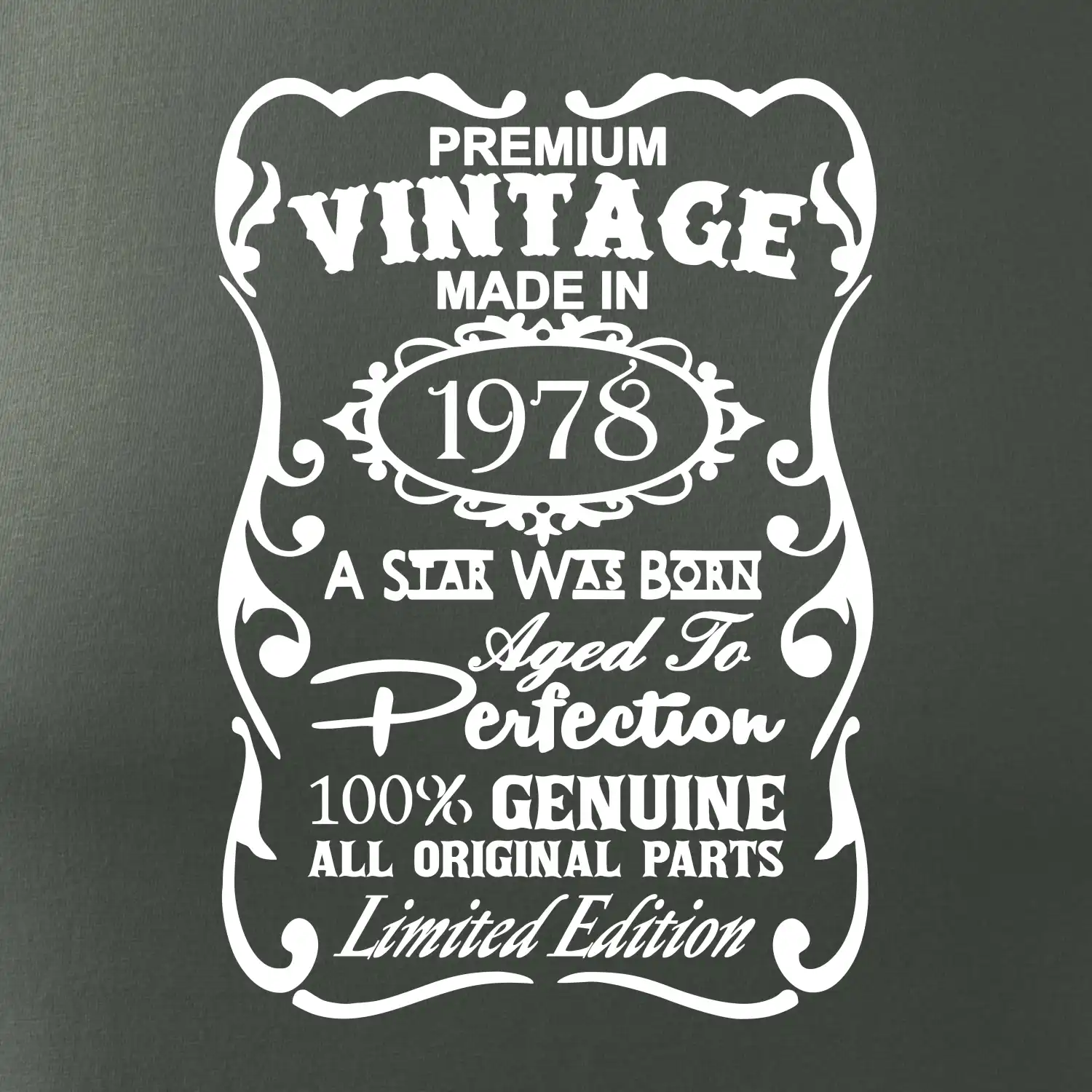 Vintage Etiketa - 1978