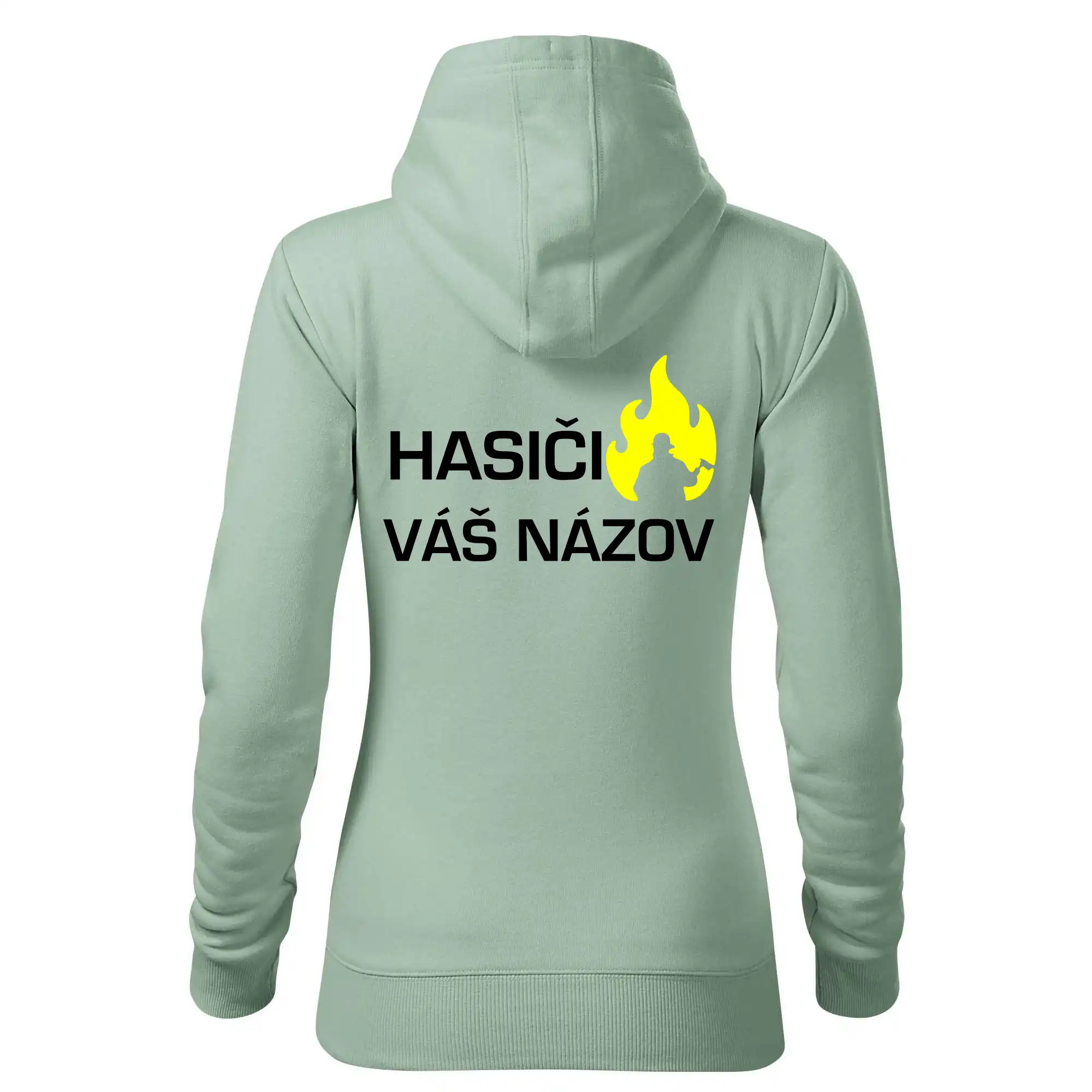 Hasiči - Váš názov - FLUO + Reflexná potlač