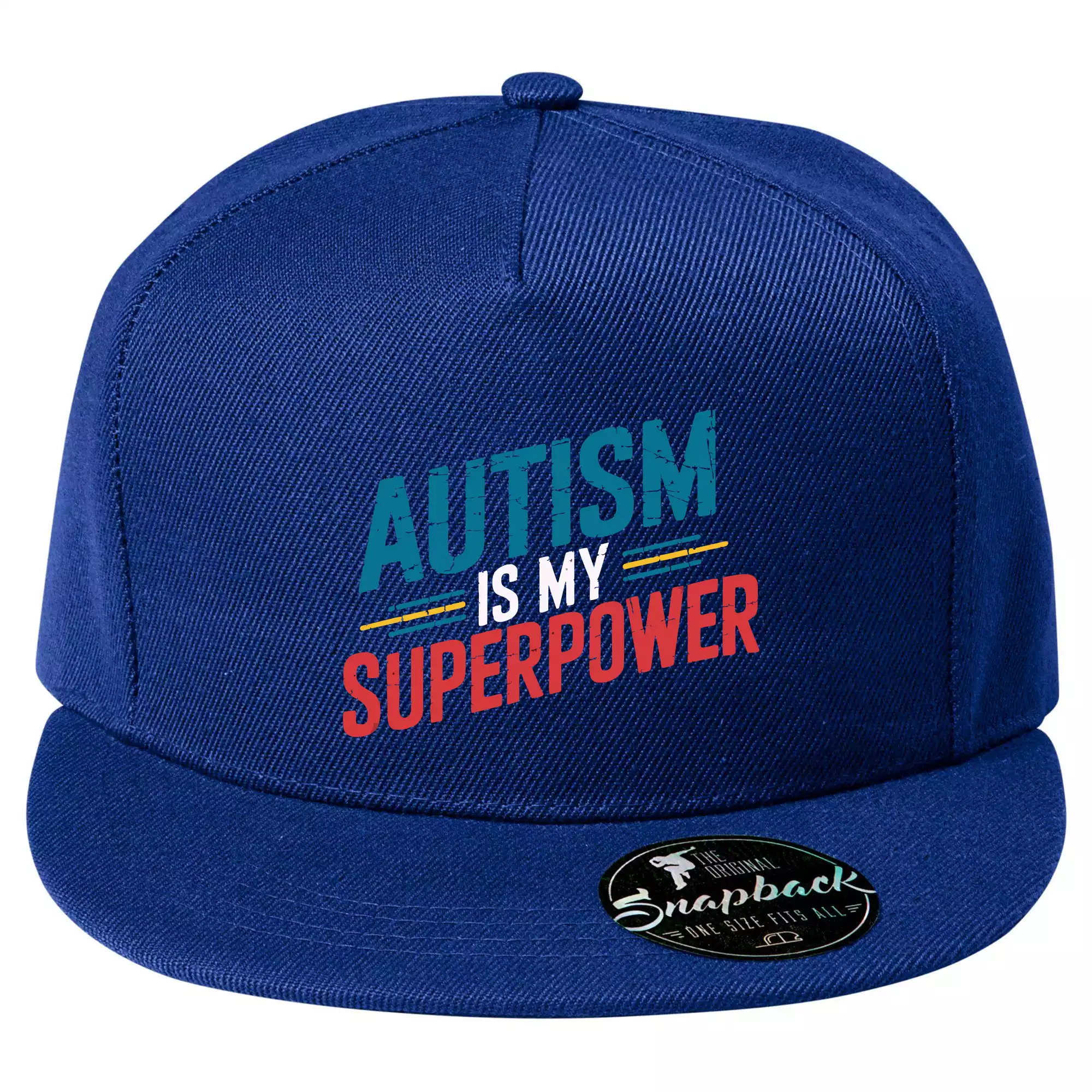 Šikmý nápis Autism is my superpower