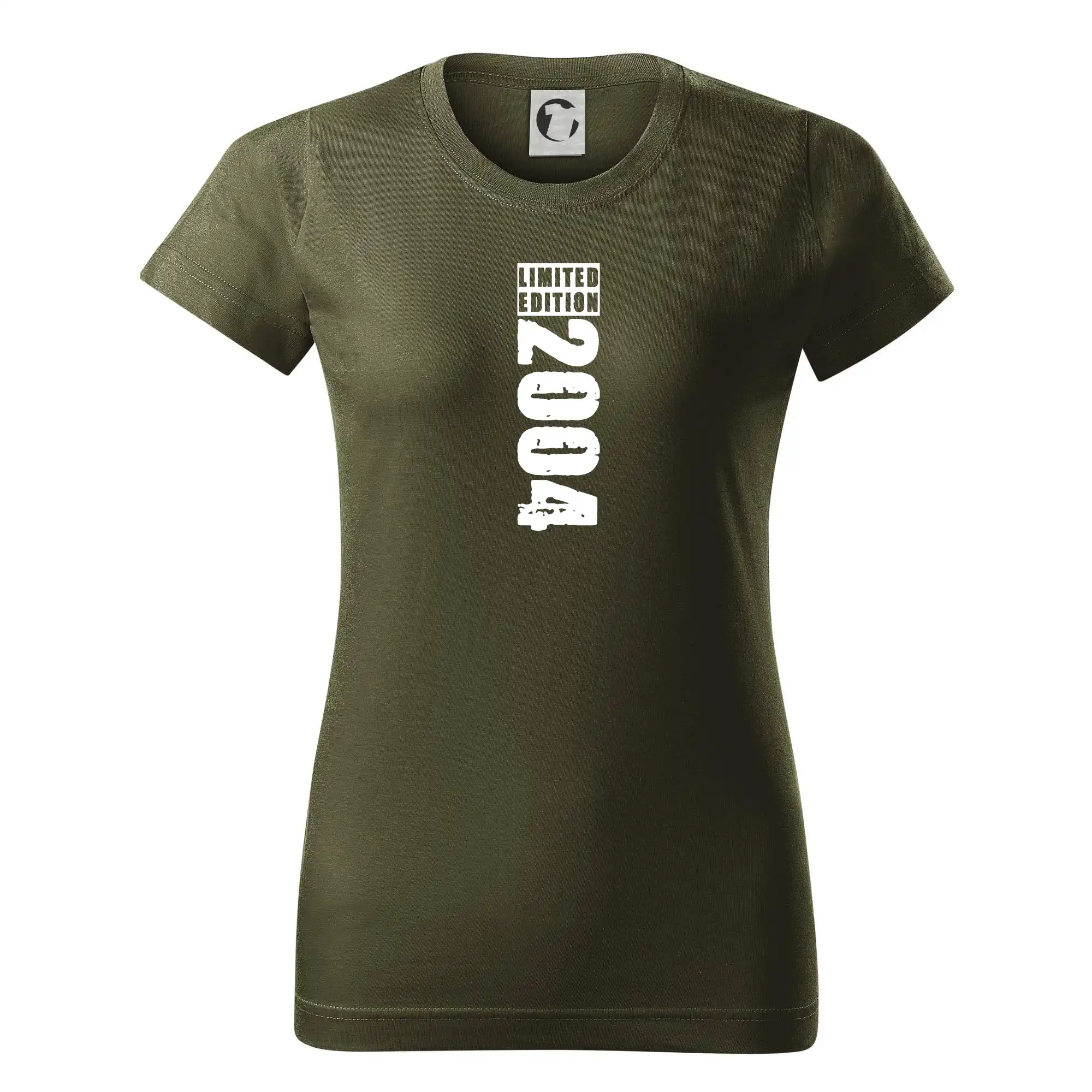 Tričká k narodeninám - Limited edition 2004 pruh - Dámske tričko basic - ľahko voľnejšie a dlhšie