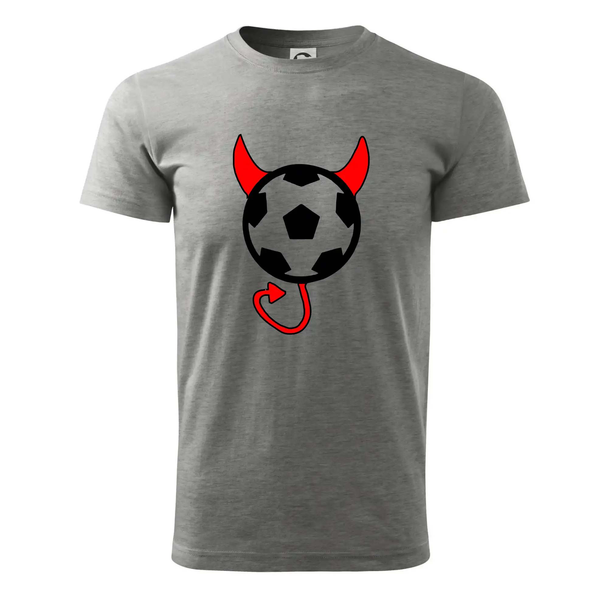 Tričká pre futbalistov - Futbal devil - Klasické pánske tričko vyššej gramáže
