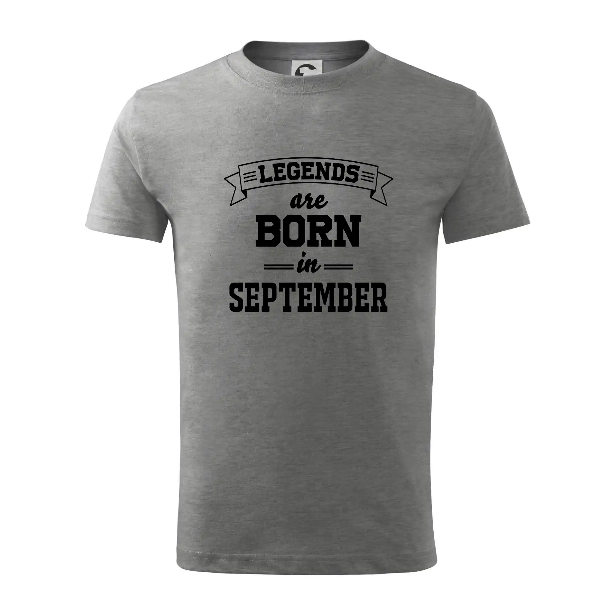 Tričká pre narodených v septembri - Legends are born in September - Tričko detské bavlnené