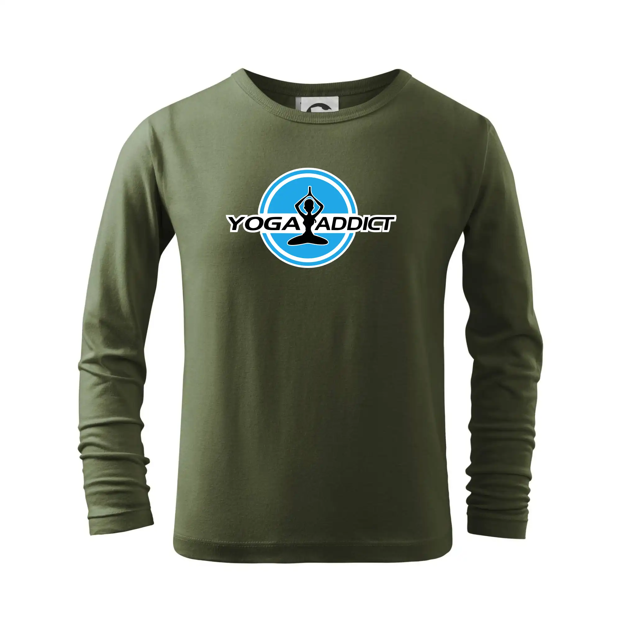 Tričká na jógu - Yoga addict - Tričko detské Long Sleeve