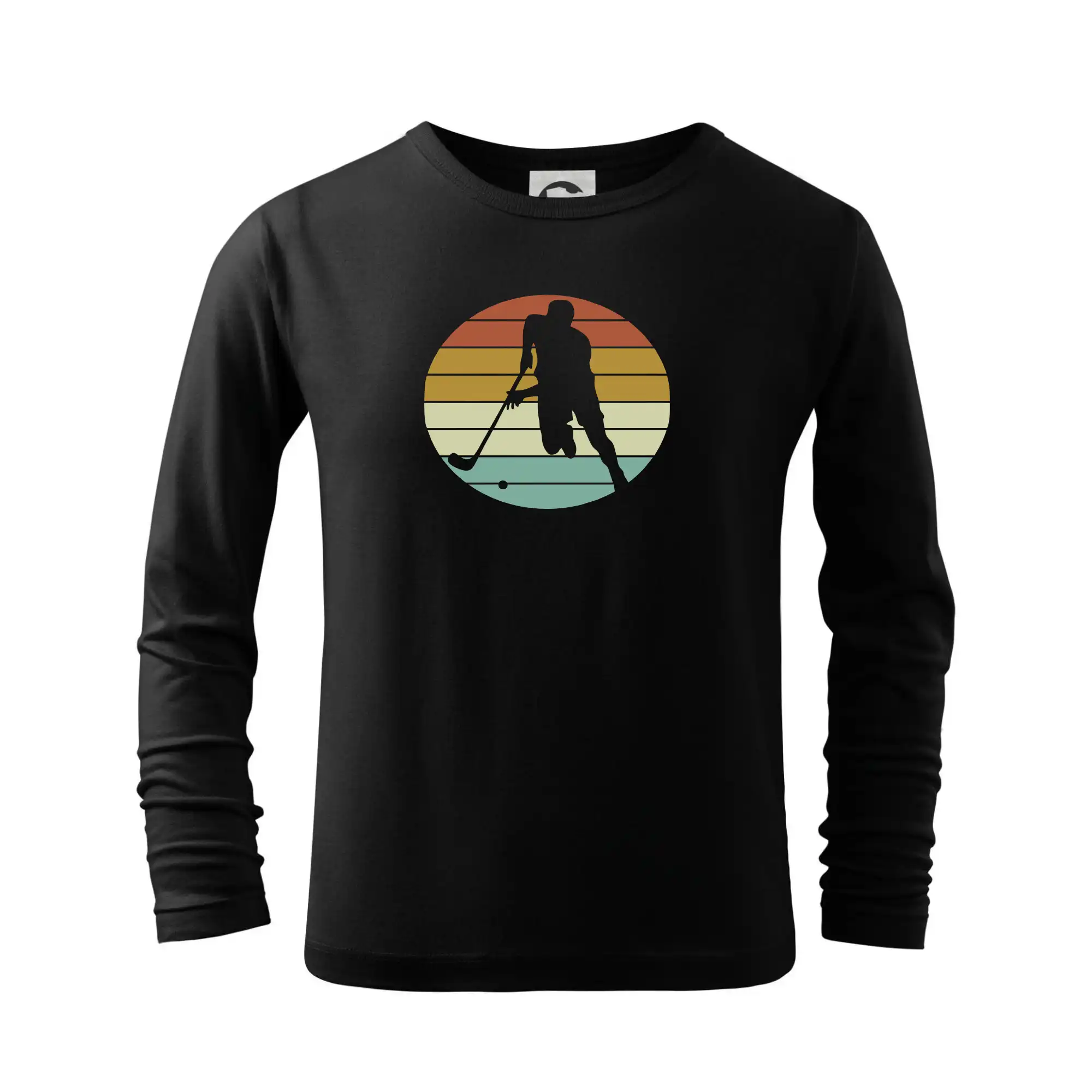 Florbalové tričká - Floorball vintage - Tričko detské Long Sleeve