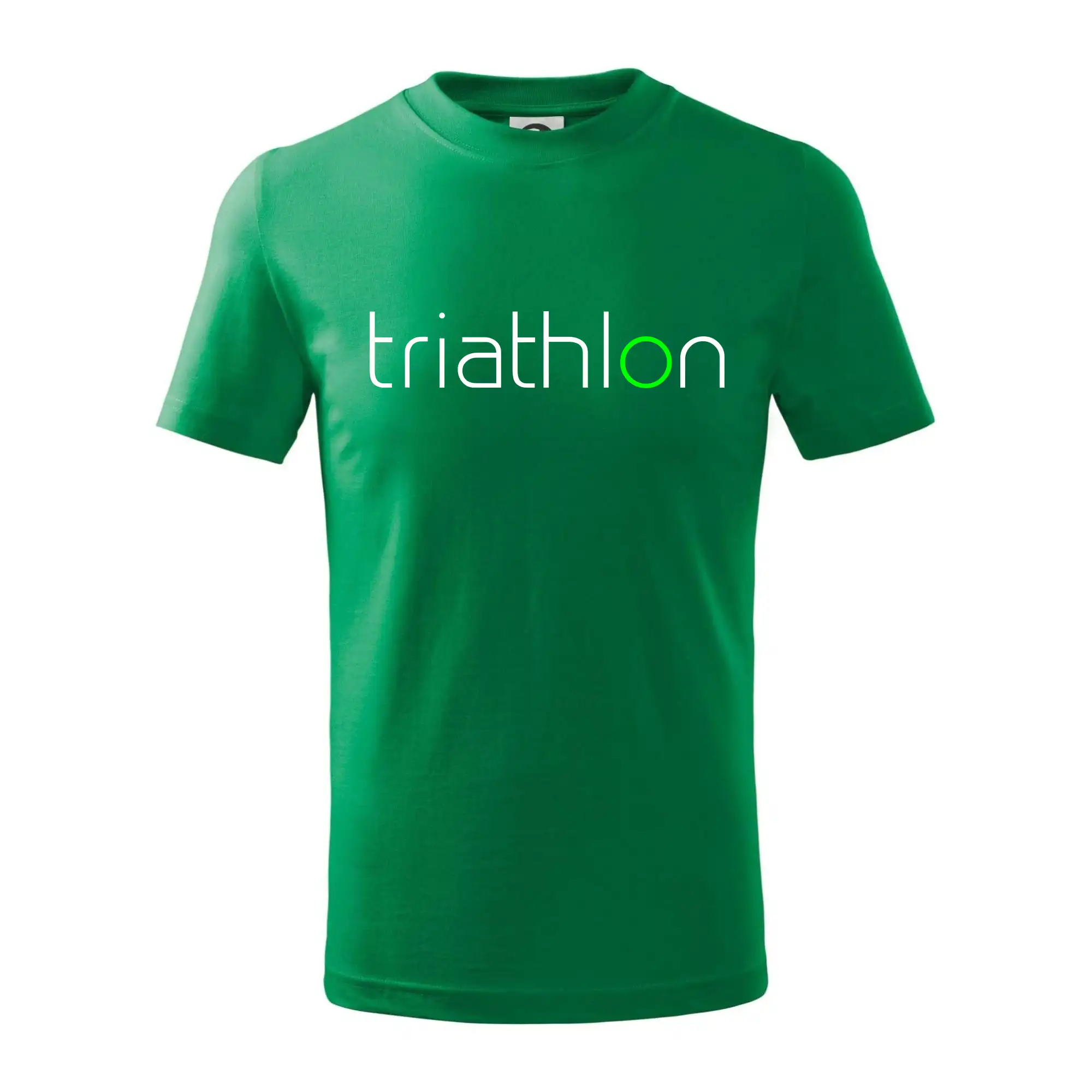 Tričko ako darček pre cyklistu - Triathlon nápis - Tričko detské bavlnené