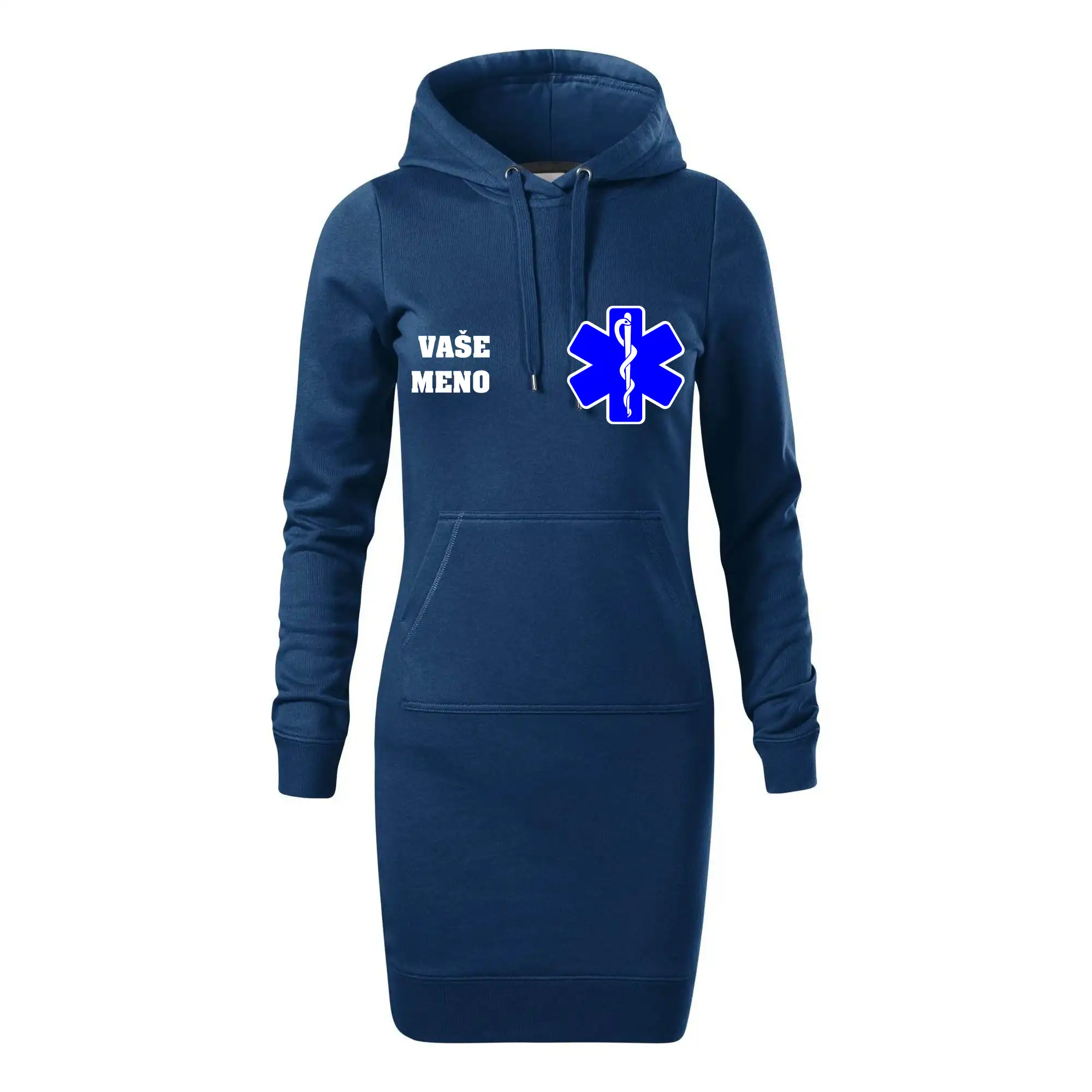 Originálne tričká pre hasičov - Rescue - Vaše meno - Dámska mikina dlhá Snap