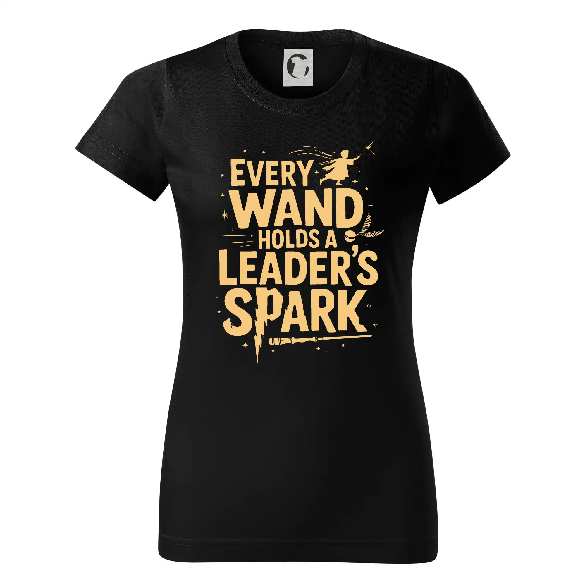 Filmové tričká - Every wand holds a leader’s spark - Dámske tričko basic - ľahko voľnejšie a dlhšie