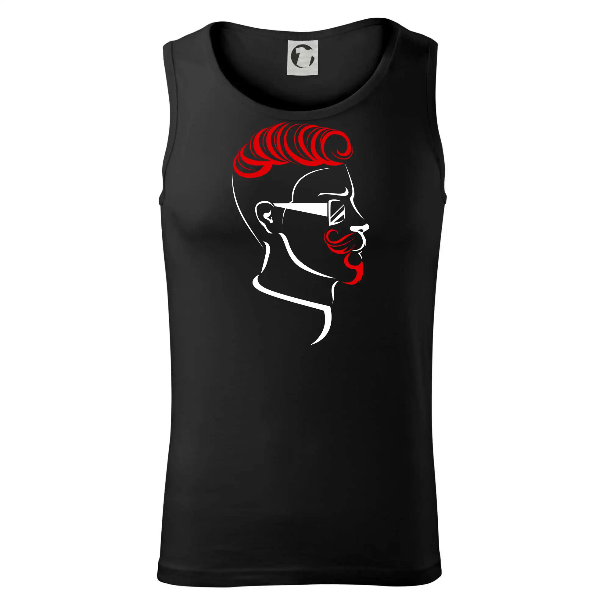 Borec s upraveným vousem