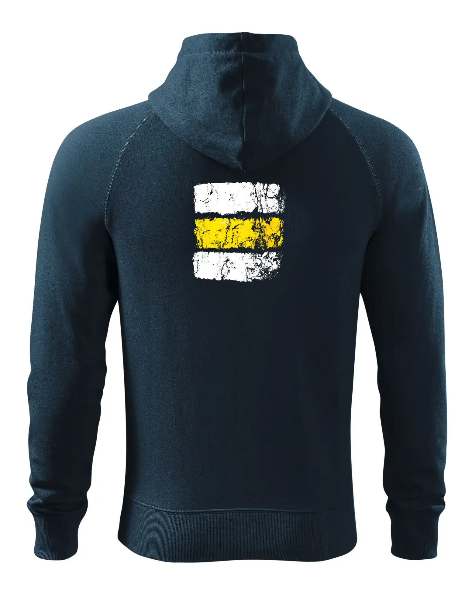 Trička pre cestovateľov - Turistická značka - žltá - Mikina Voyage  - 100% bavlna