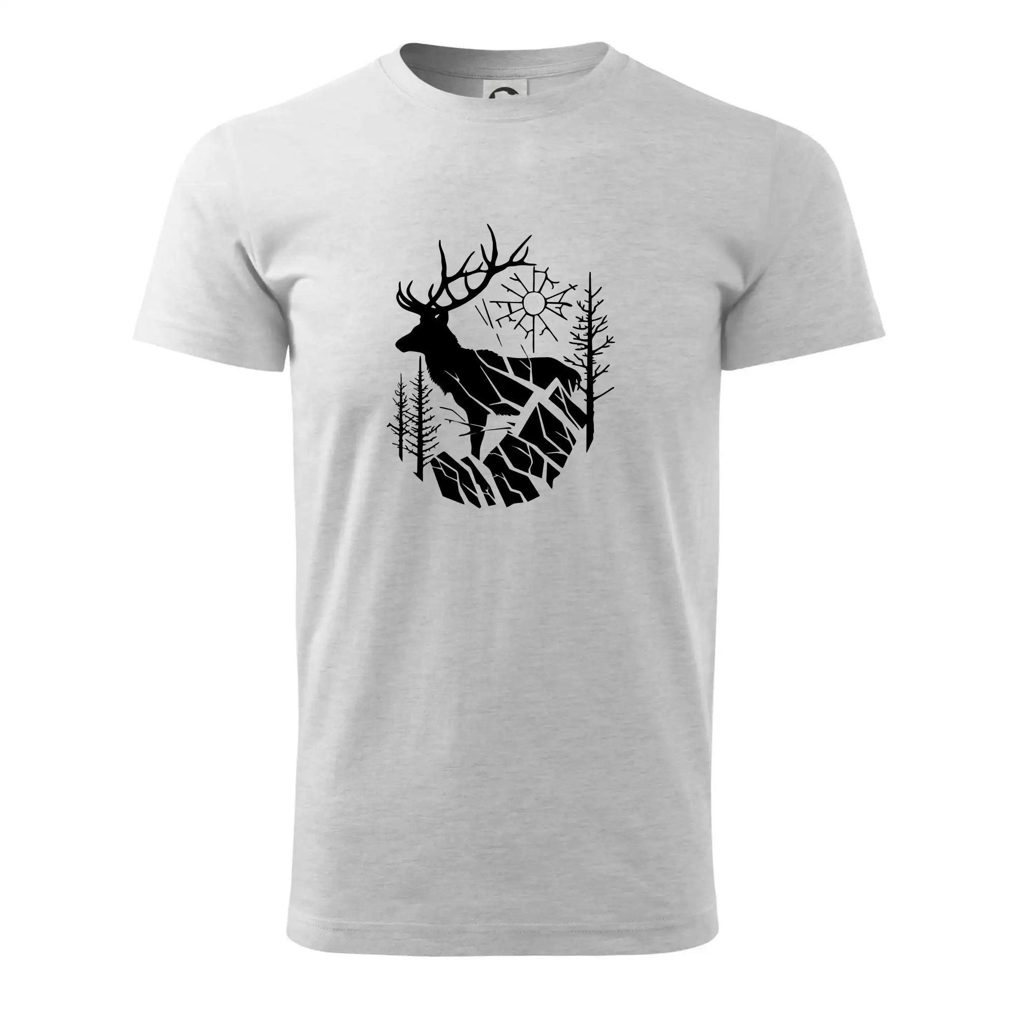 Jelen v lese křivky