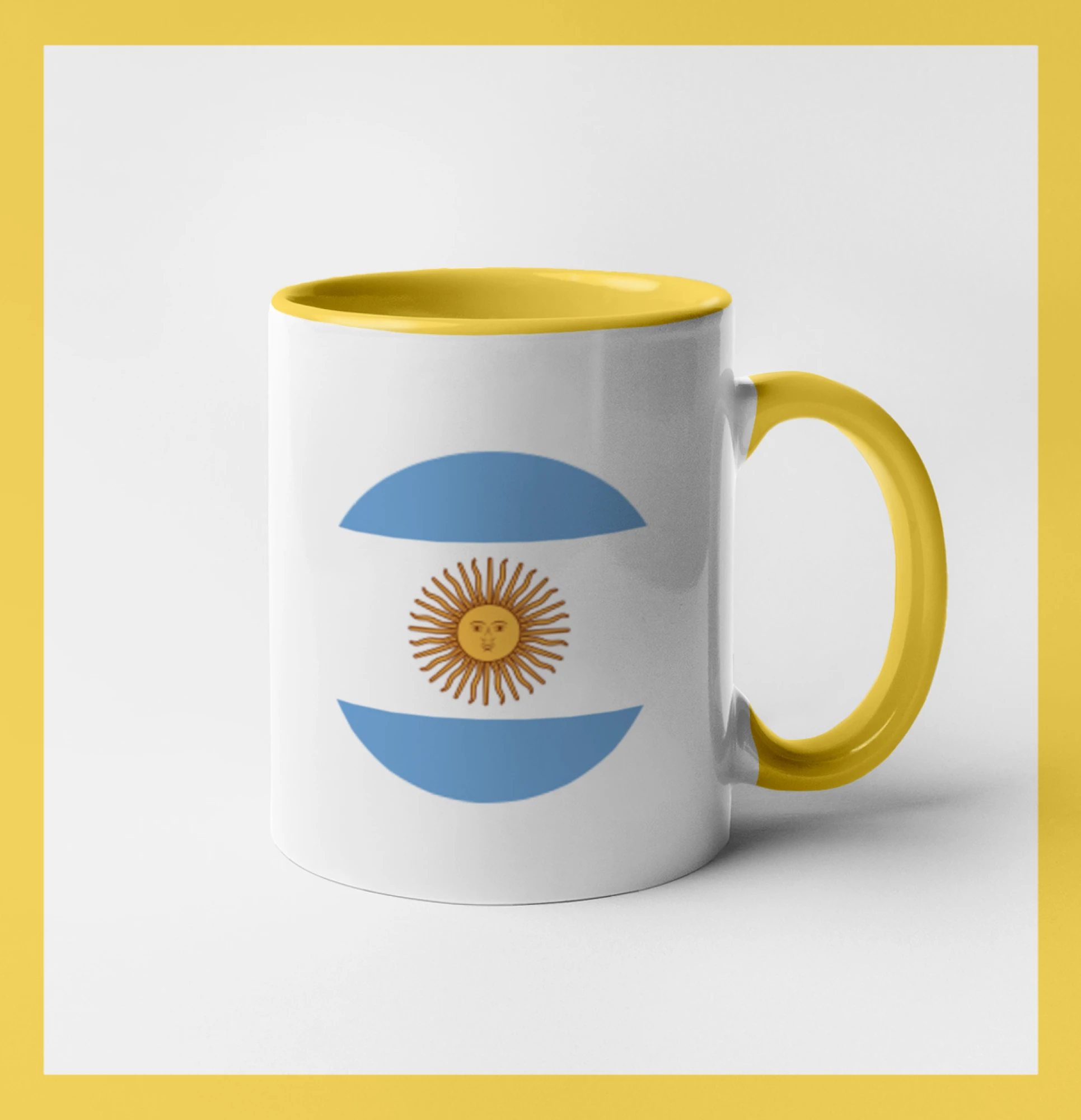 Argentina vlajka kulatá