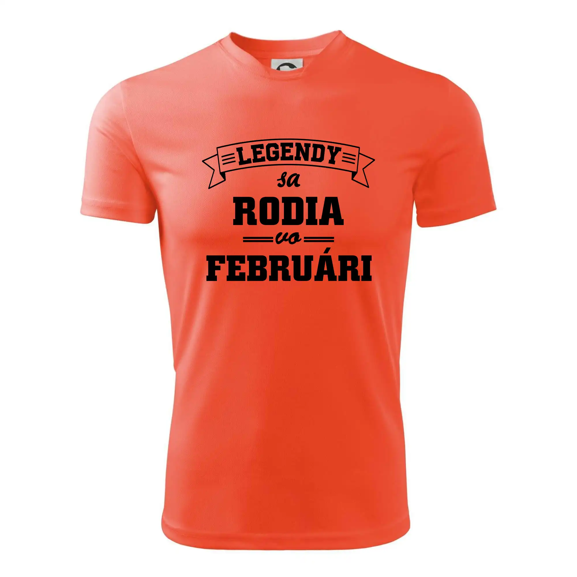 Tričká pre narodené vo februári - Legendy sa rodia vo februári - Detské tričko športové