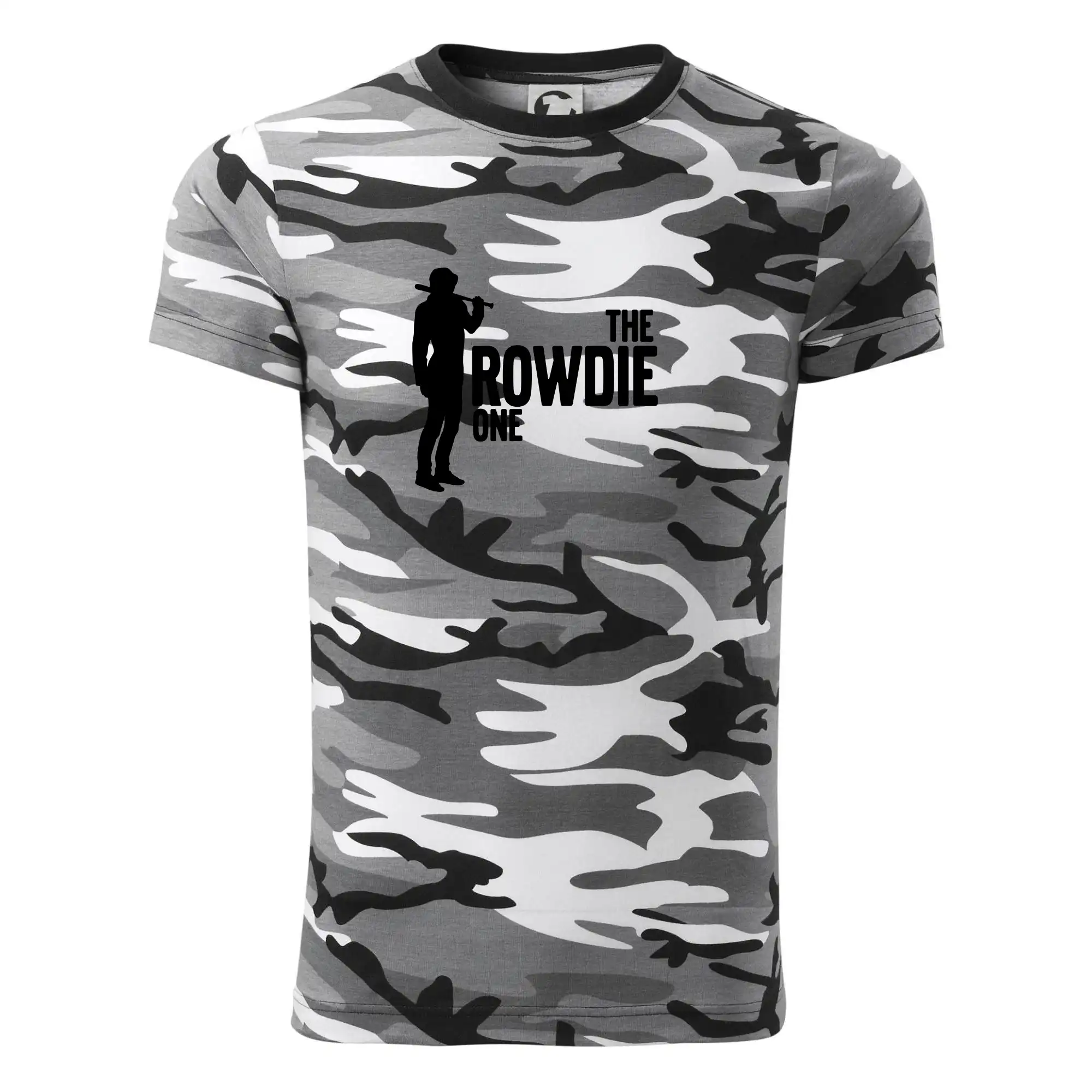 Tričká na rozlúčku so slobodou - Bachelor party - The rowdie one - Army CAMOUFLAGE