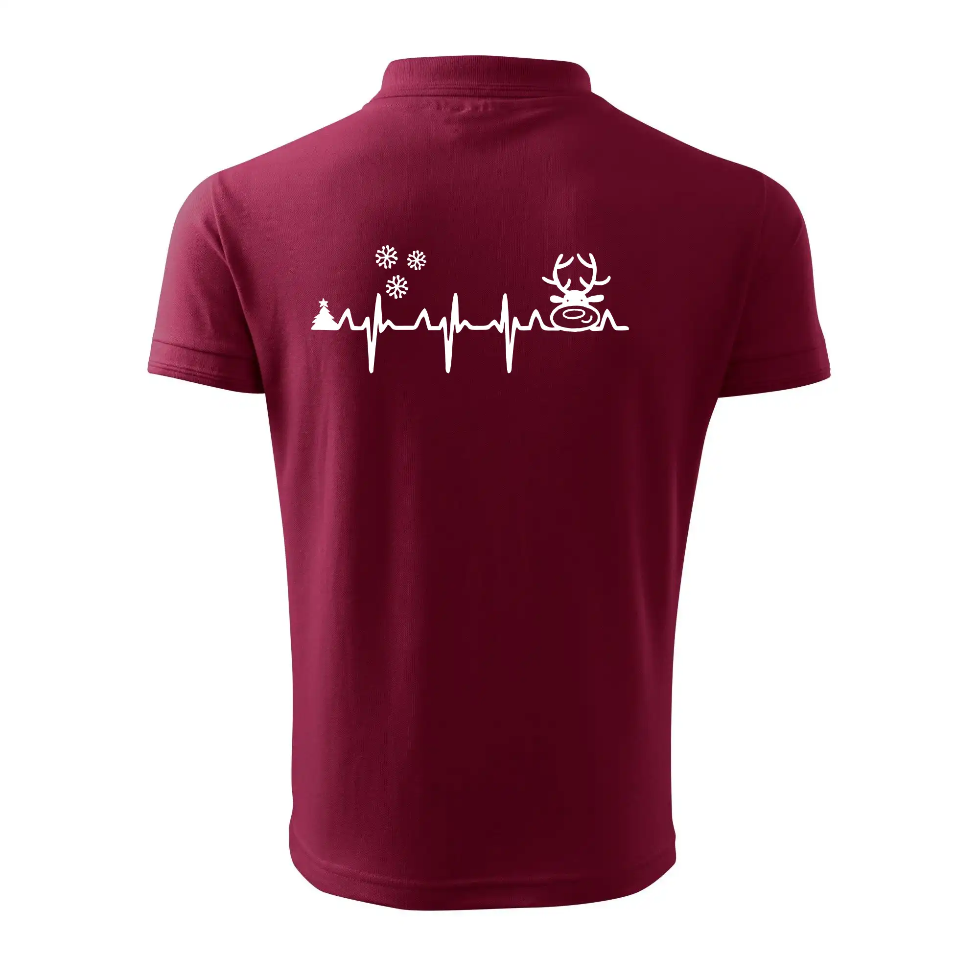 EKG Vánoce Vločky a sob