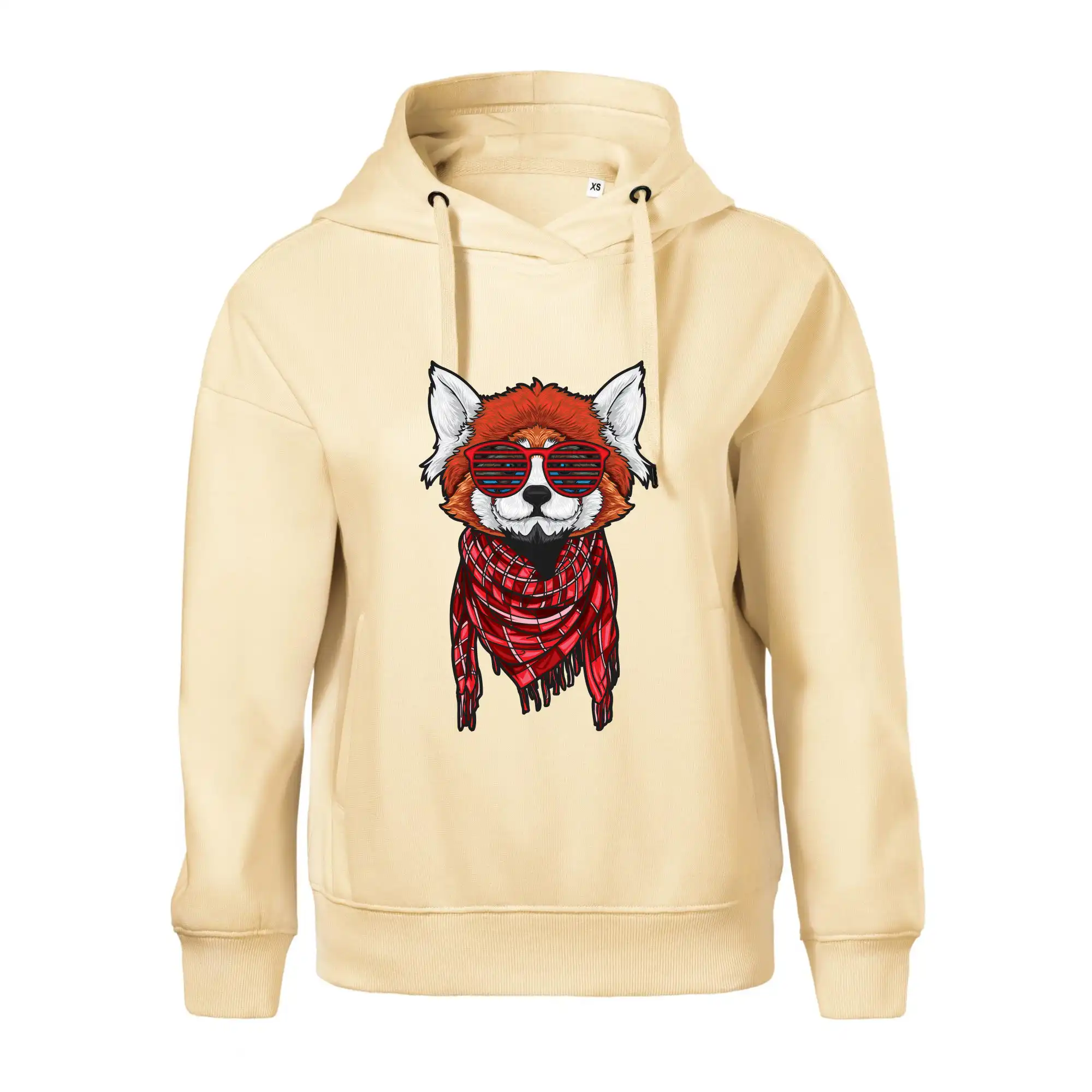 Červená panda hipster