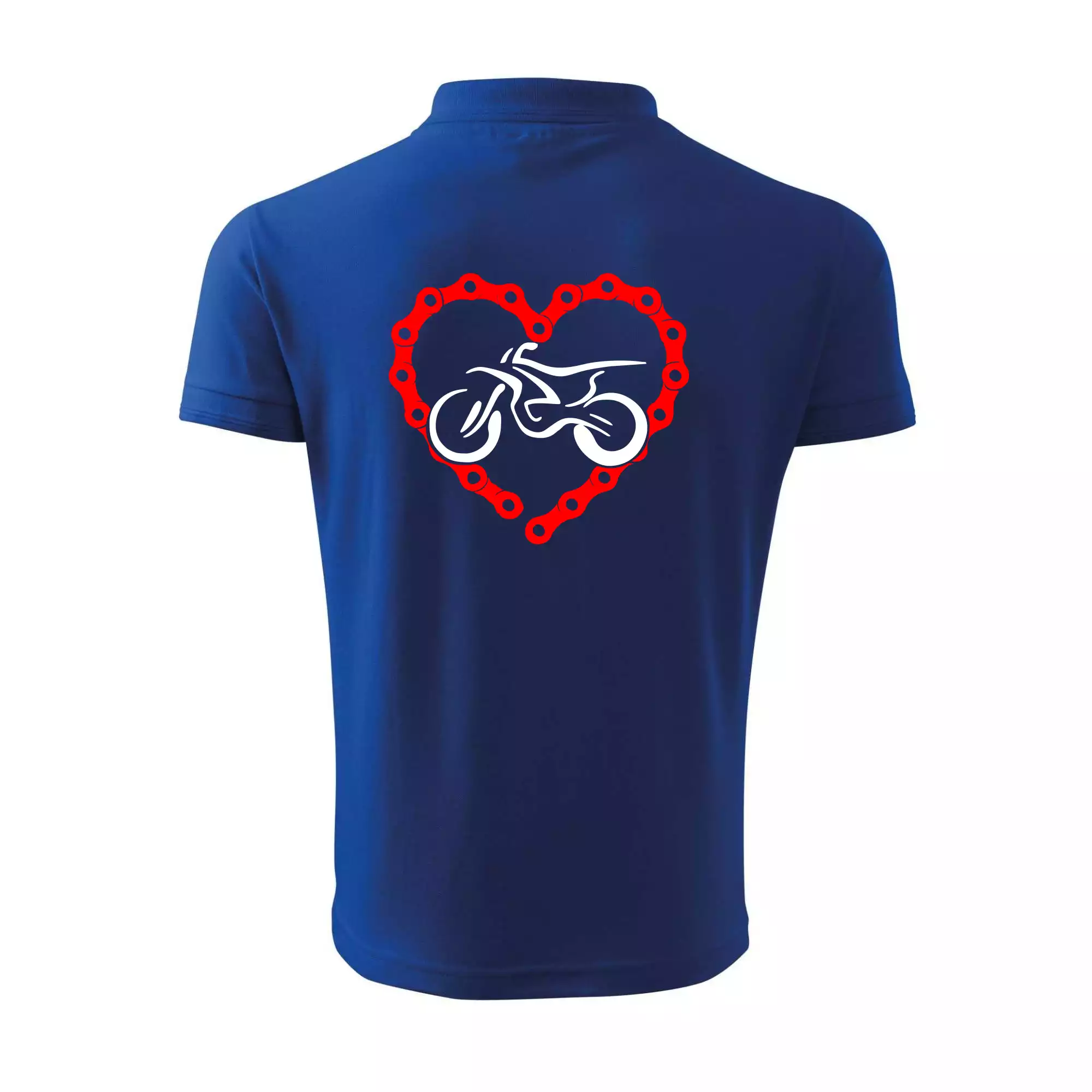 Moto srdce řetěz - enduro