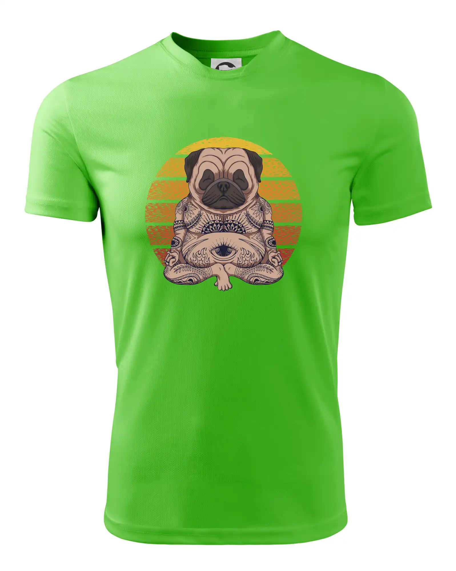 Yoga meditace - pug