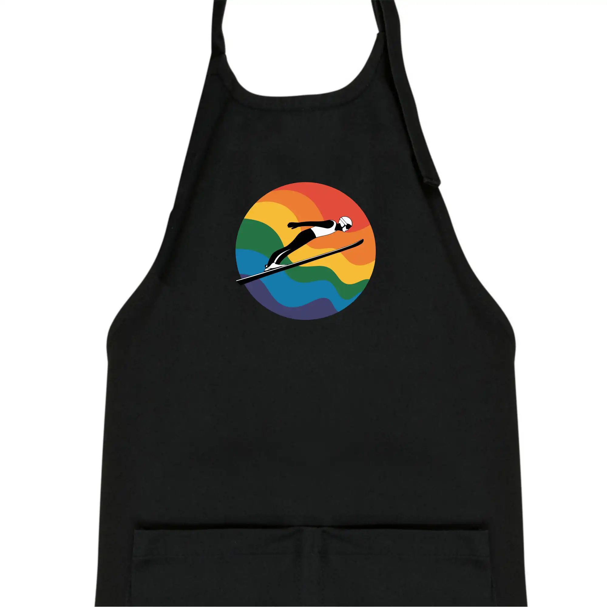 Skokan na lyžích v kruhu