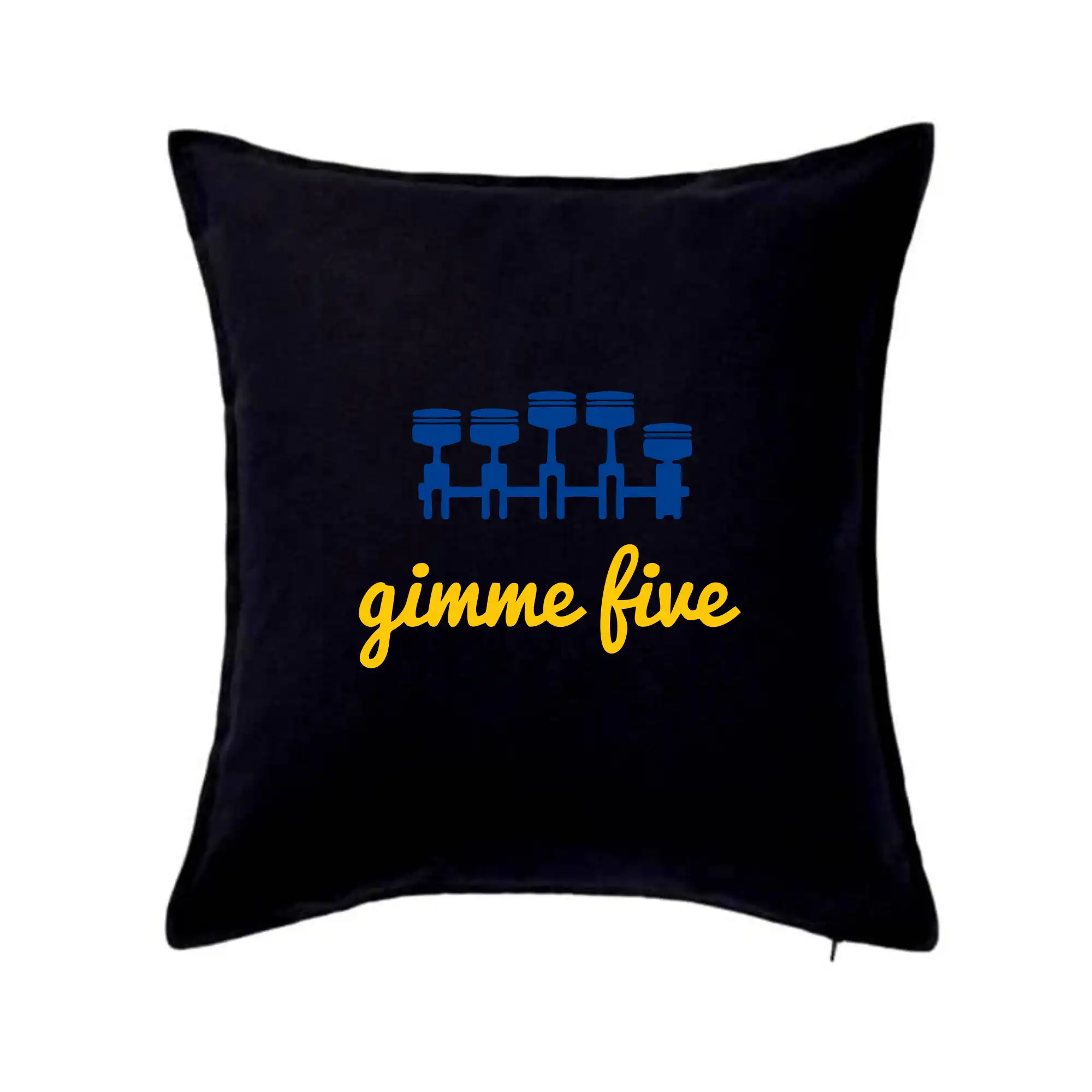 Auto tričká - Gimme five - farebné - Vankúš 50x50
