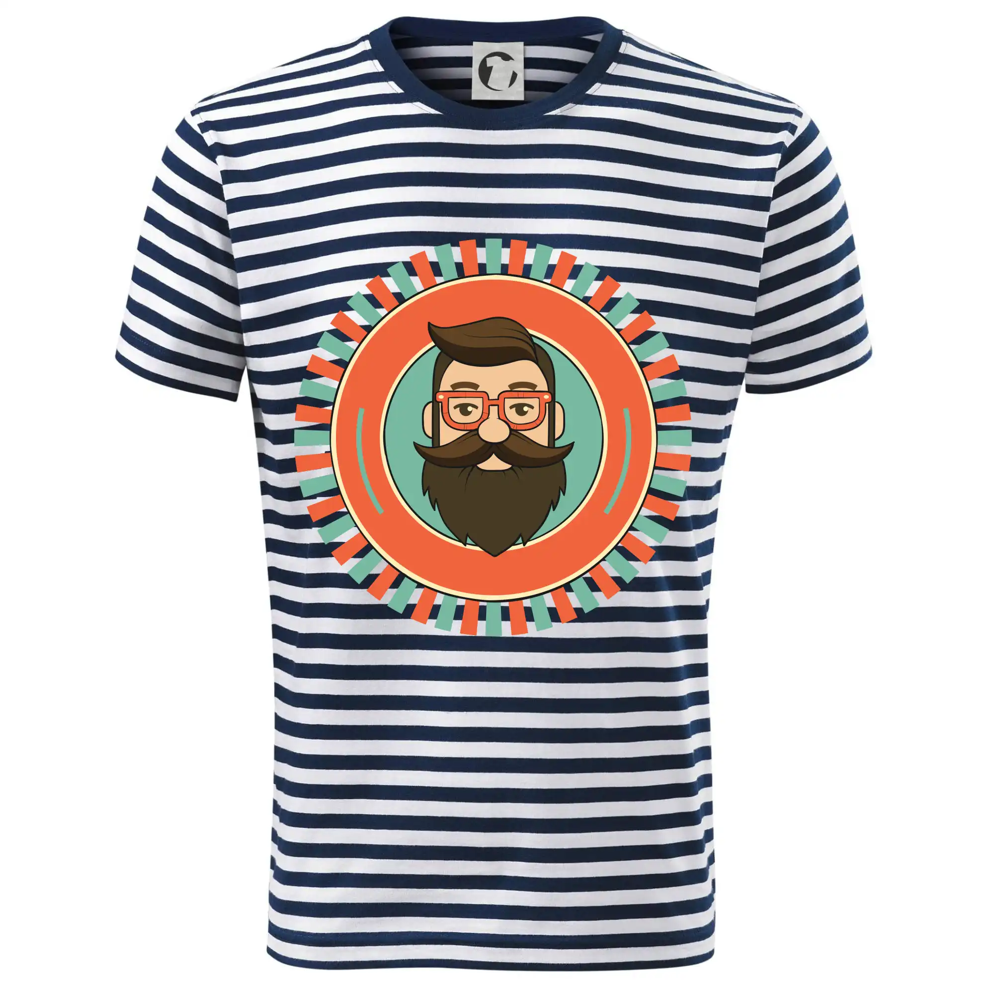 Tričká s fúzikmi - Bradu v kruhu - Dětské triko na vodu