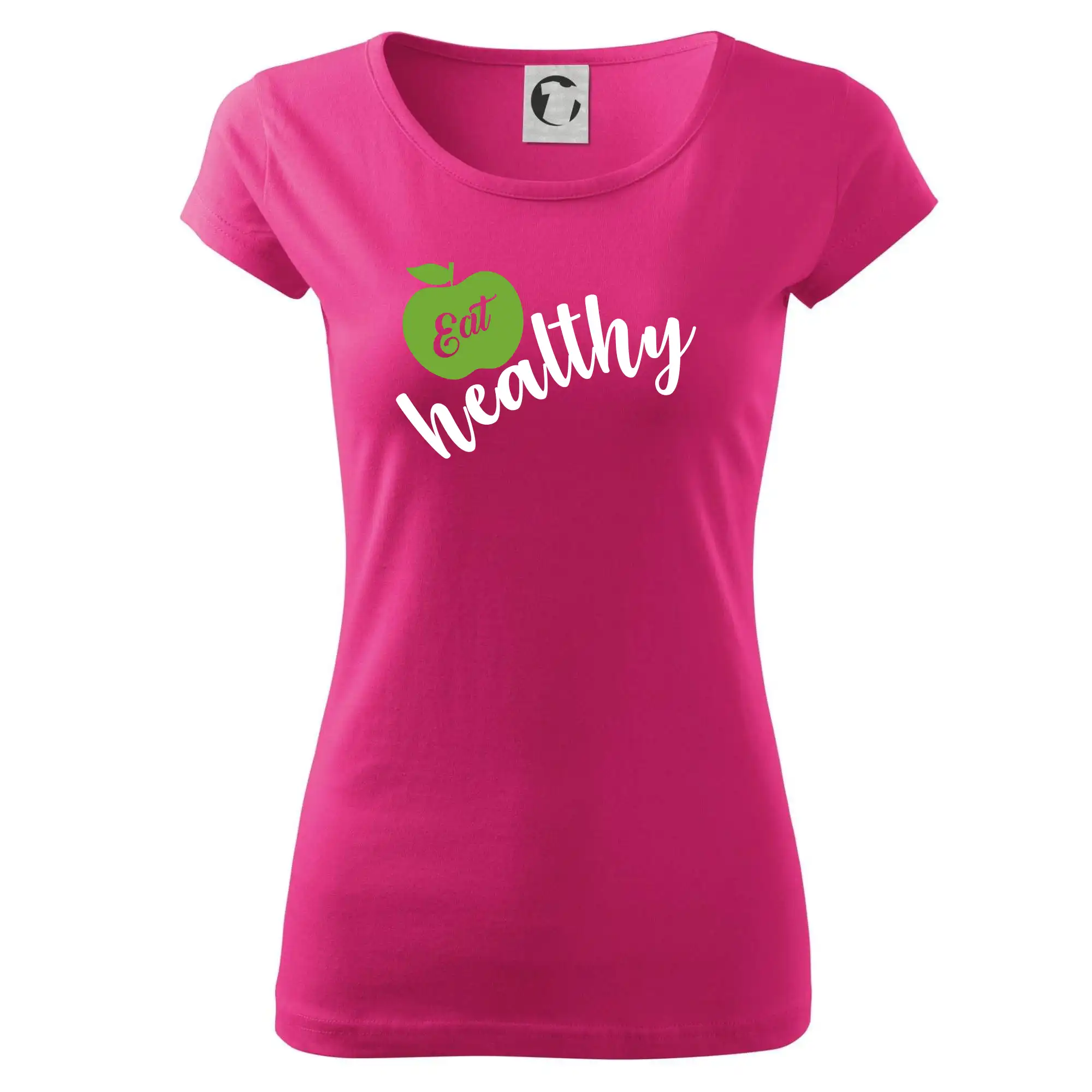 Životný štýl - Eat Healthy - Dámske tričko Pure