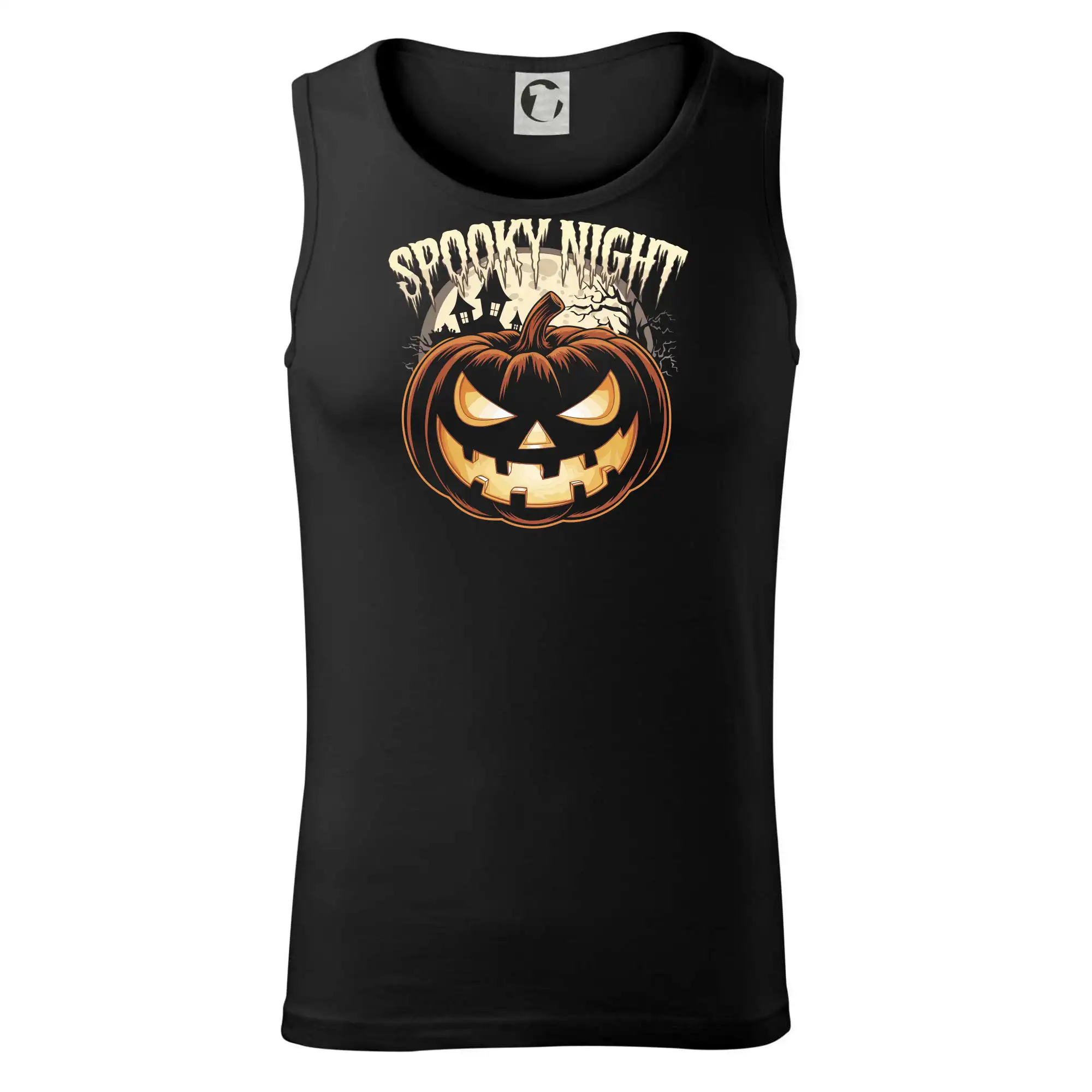 Grafické tričká - Spooky night - Tielko pánske Core