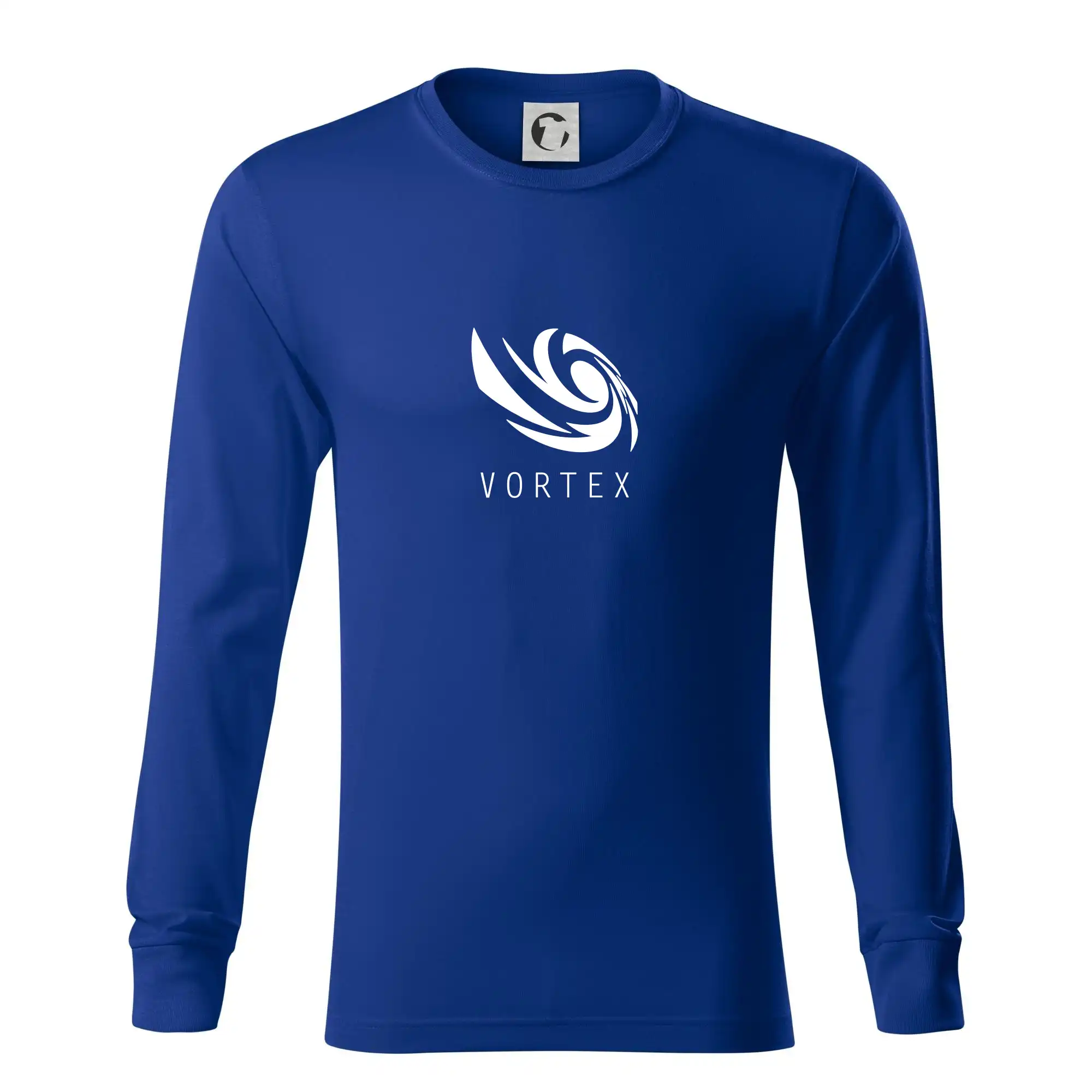 Tričká, mikiny a šiltovky pre Youtubery - Vortex logo jednofarebné - Tričko s dlhým rukávom LS R05