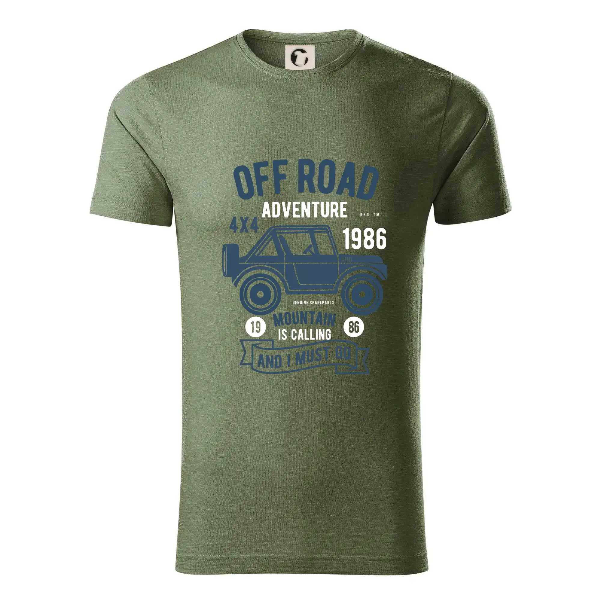 Auto tričká - Off Road Adventure - Tričko z organickej bavlny