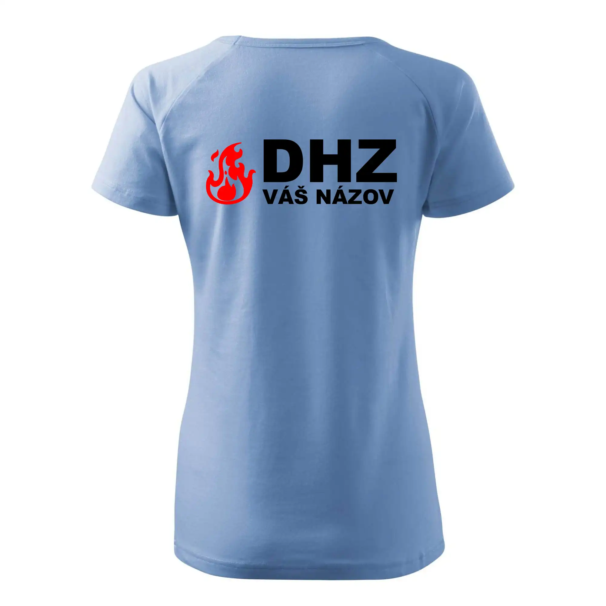 DHZ (oheň, firesport, názov sboru - vlastný nápis)