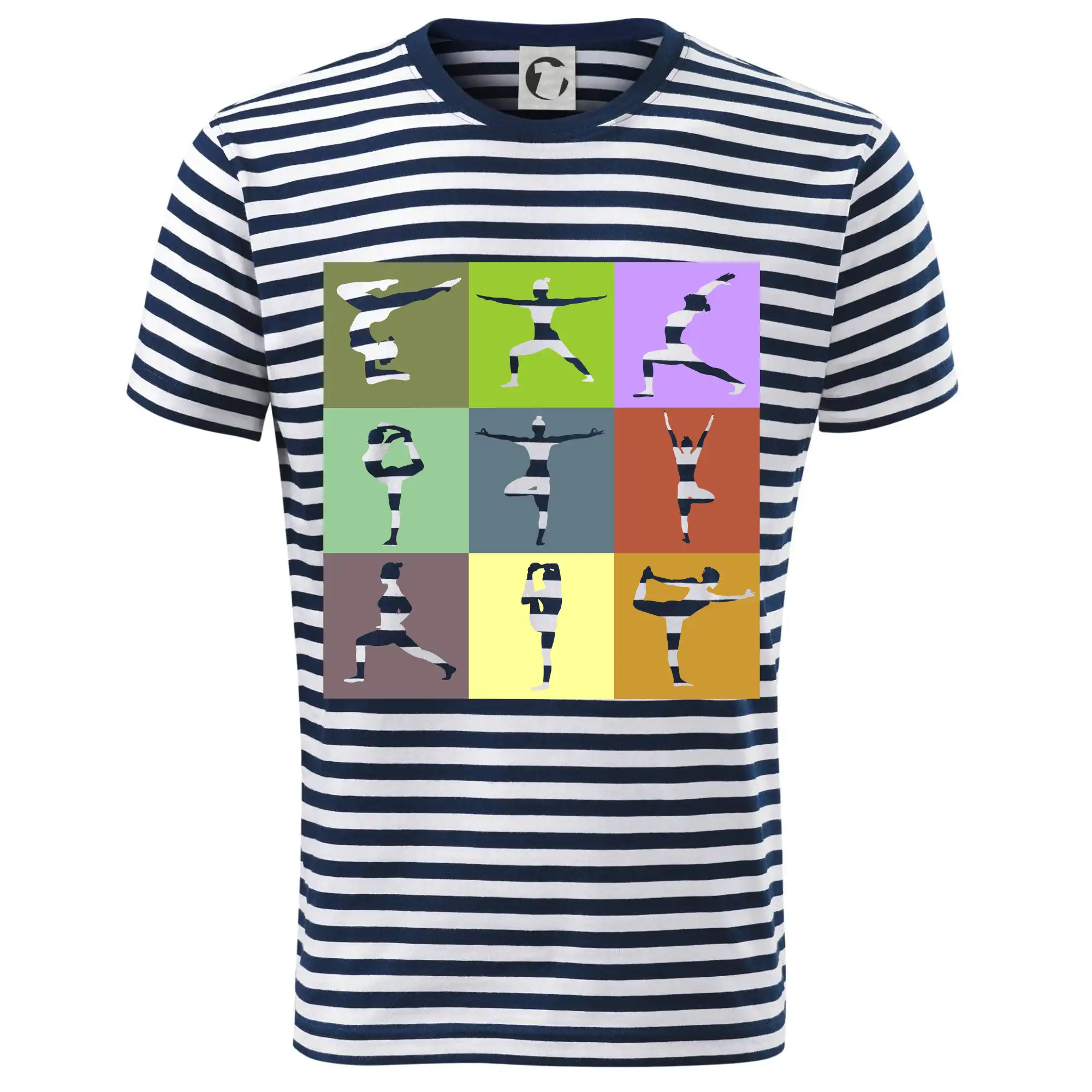 Tričká na jógu - Yoga abeceda - Dětské triko na vodu