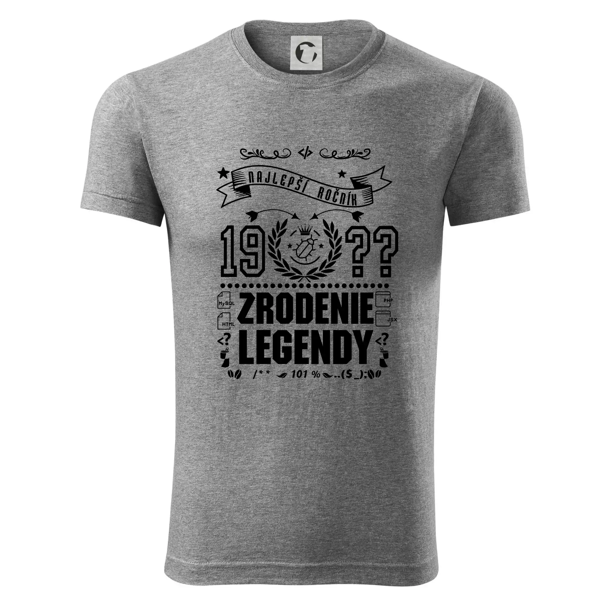 Trička Zrodenie legendy - Zrodenie legendy pre programátora - Viper FIT - Pánske zúžené tričko