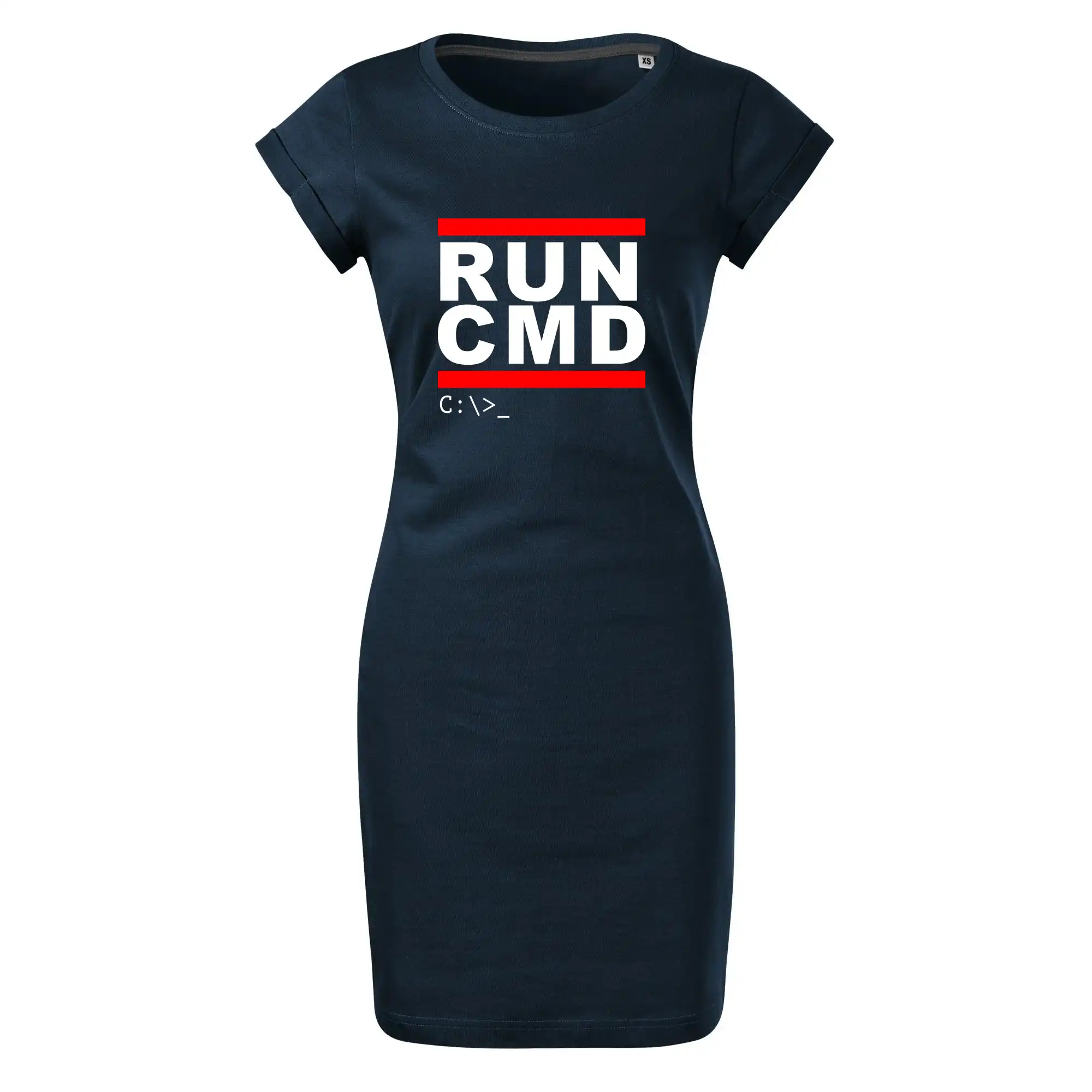 Tričká pre ajťákov - Run CMD - Tričko Šaty FREEDOM