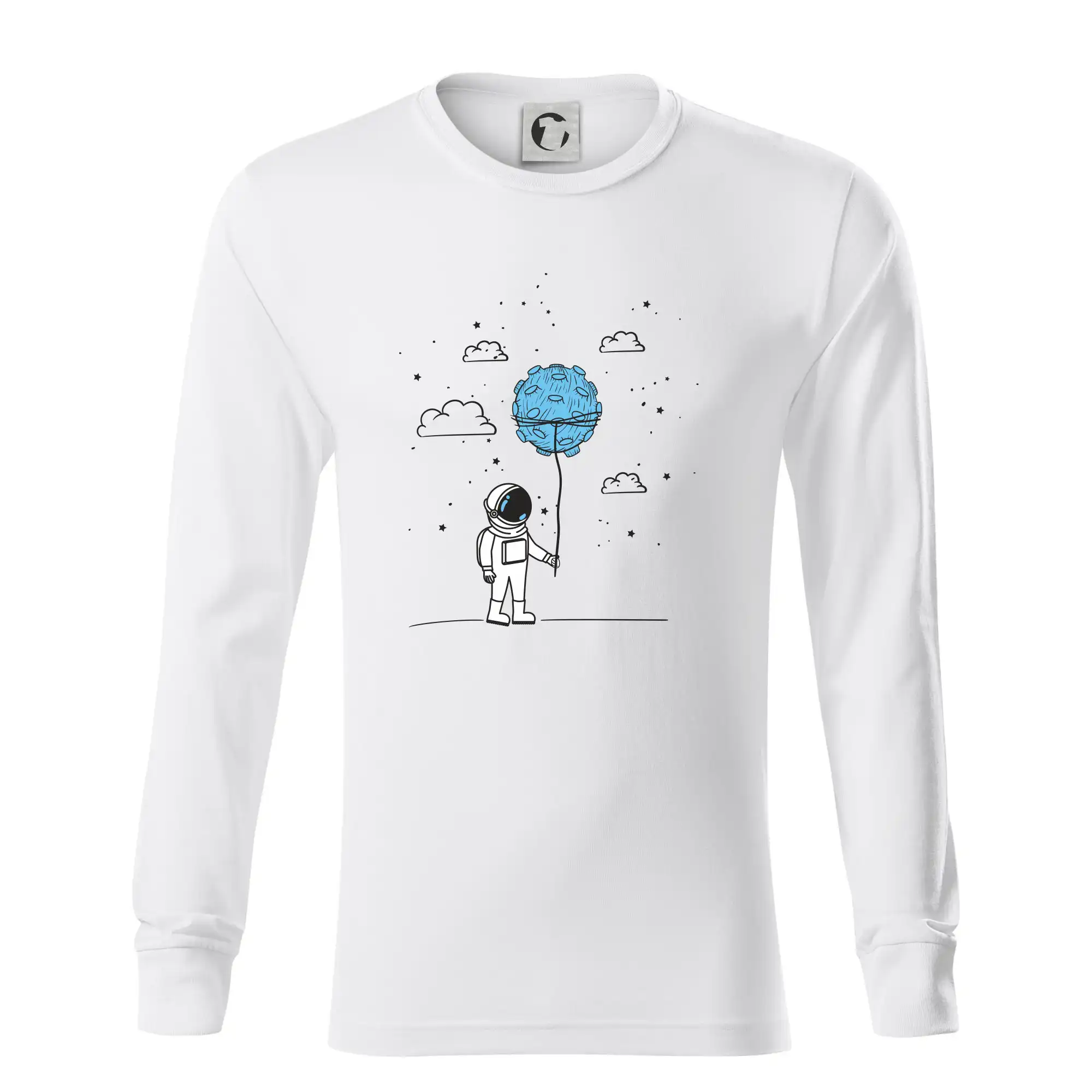 Astronaut s balónkem
