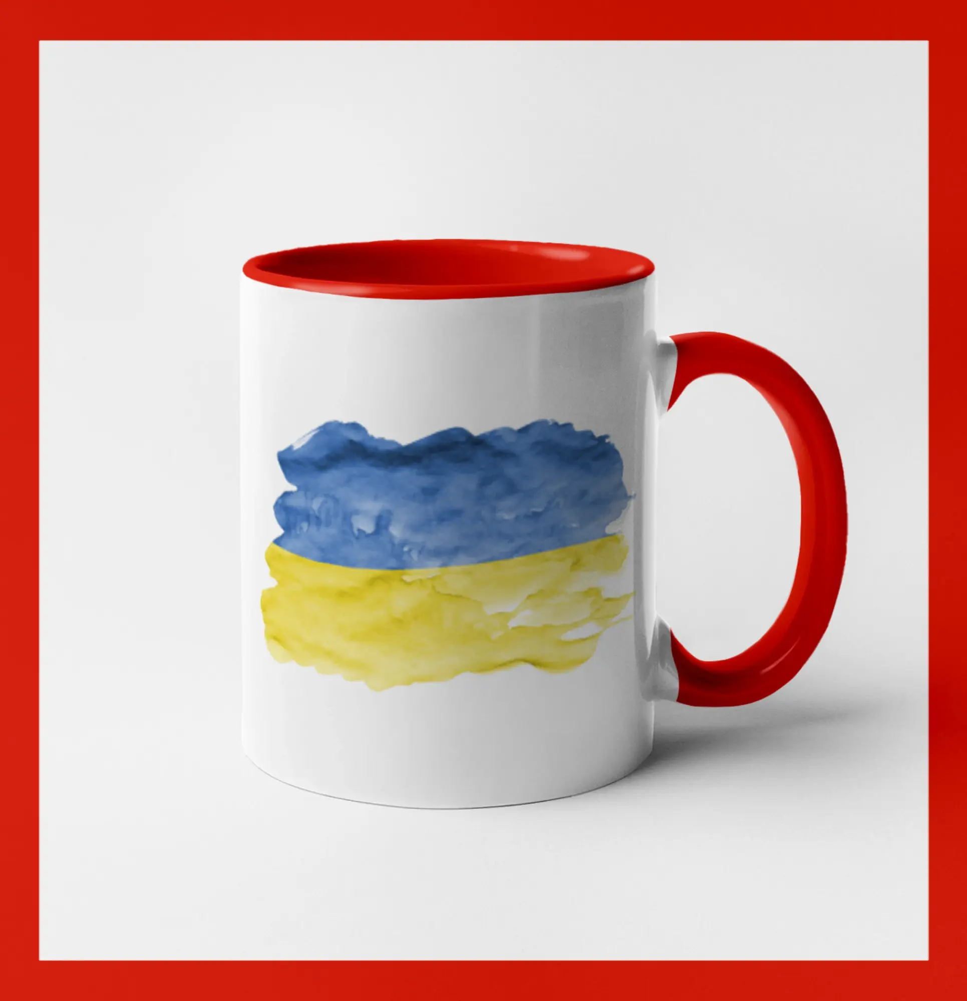 Ukrajina vlajka rozpitá