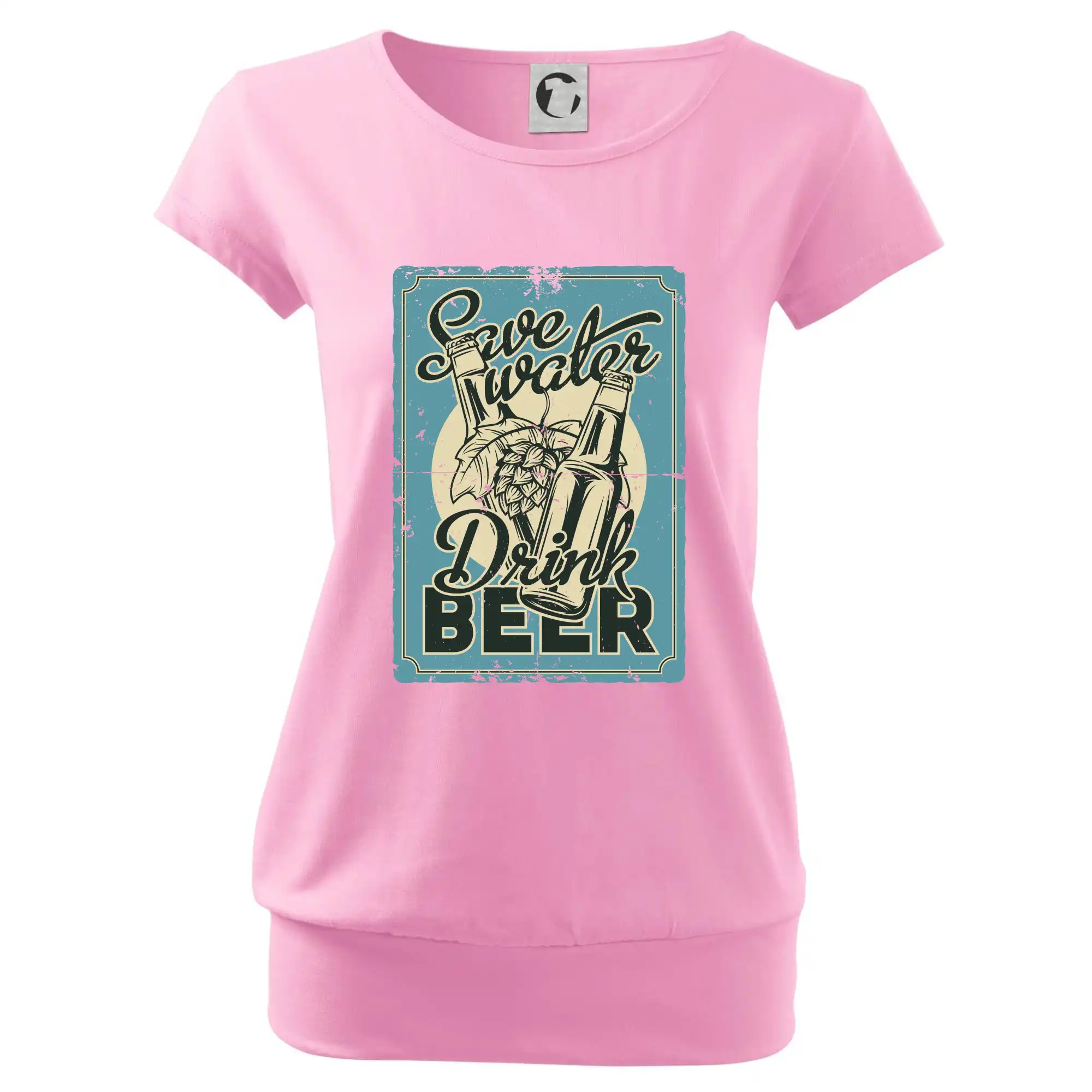 Save water drink beer poster