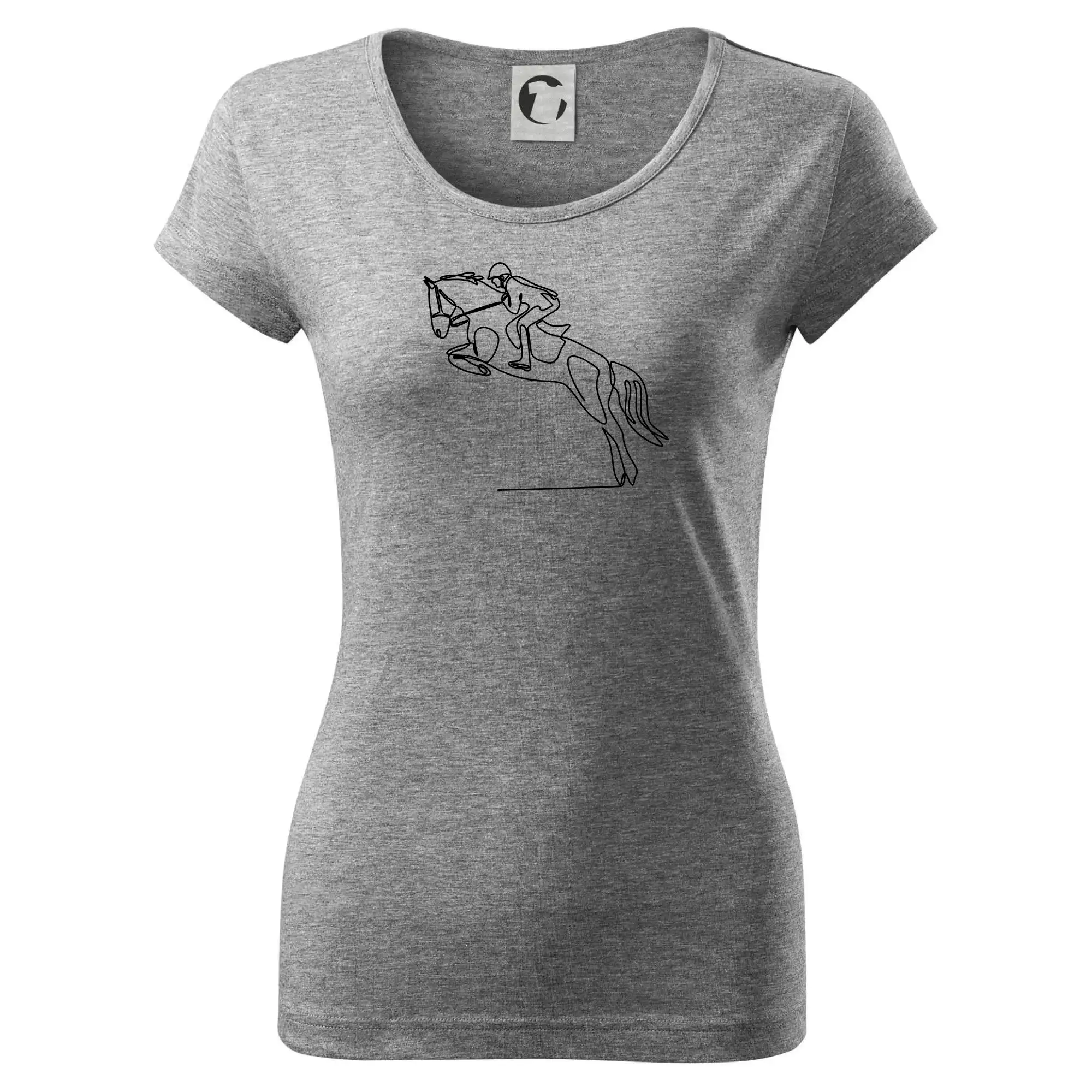 Jízda na koni jedním tahem