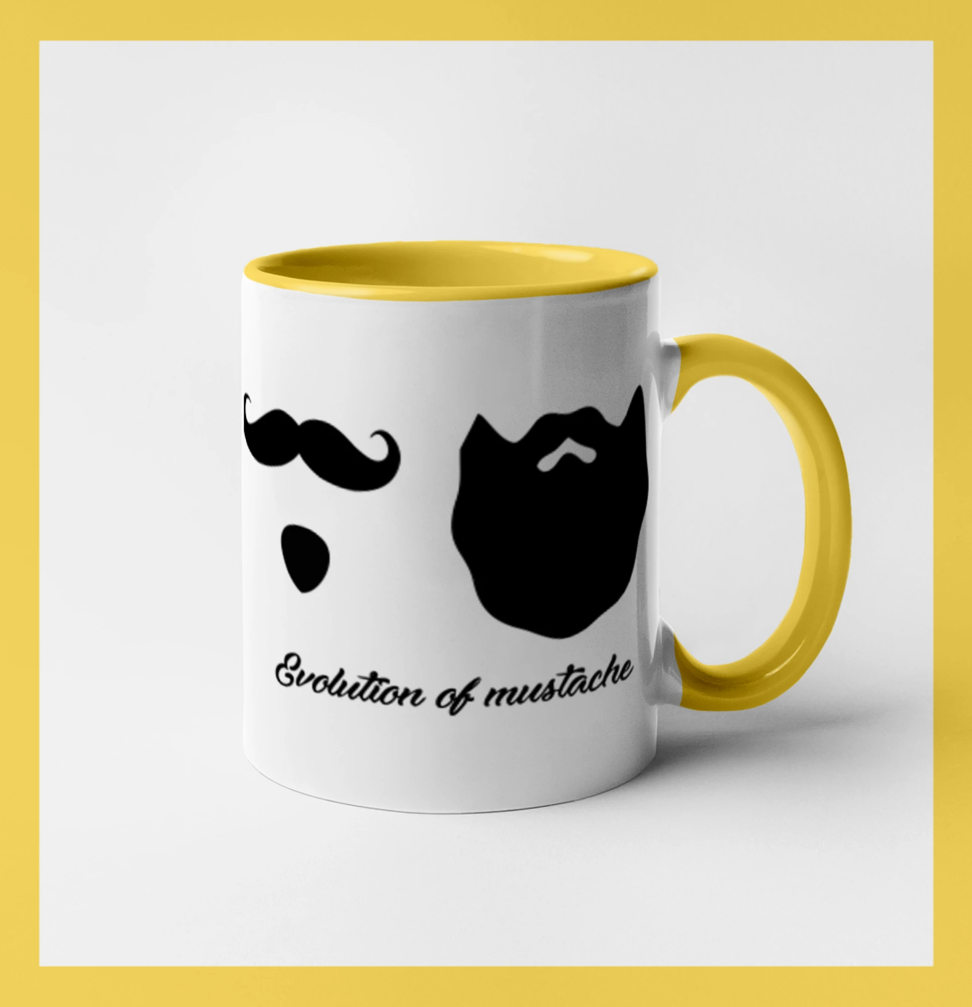 Evolution mustache