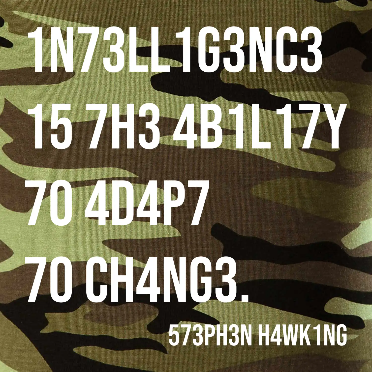 Test inteligence - Stephen Hawking