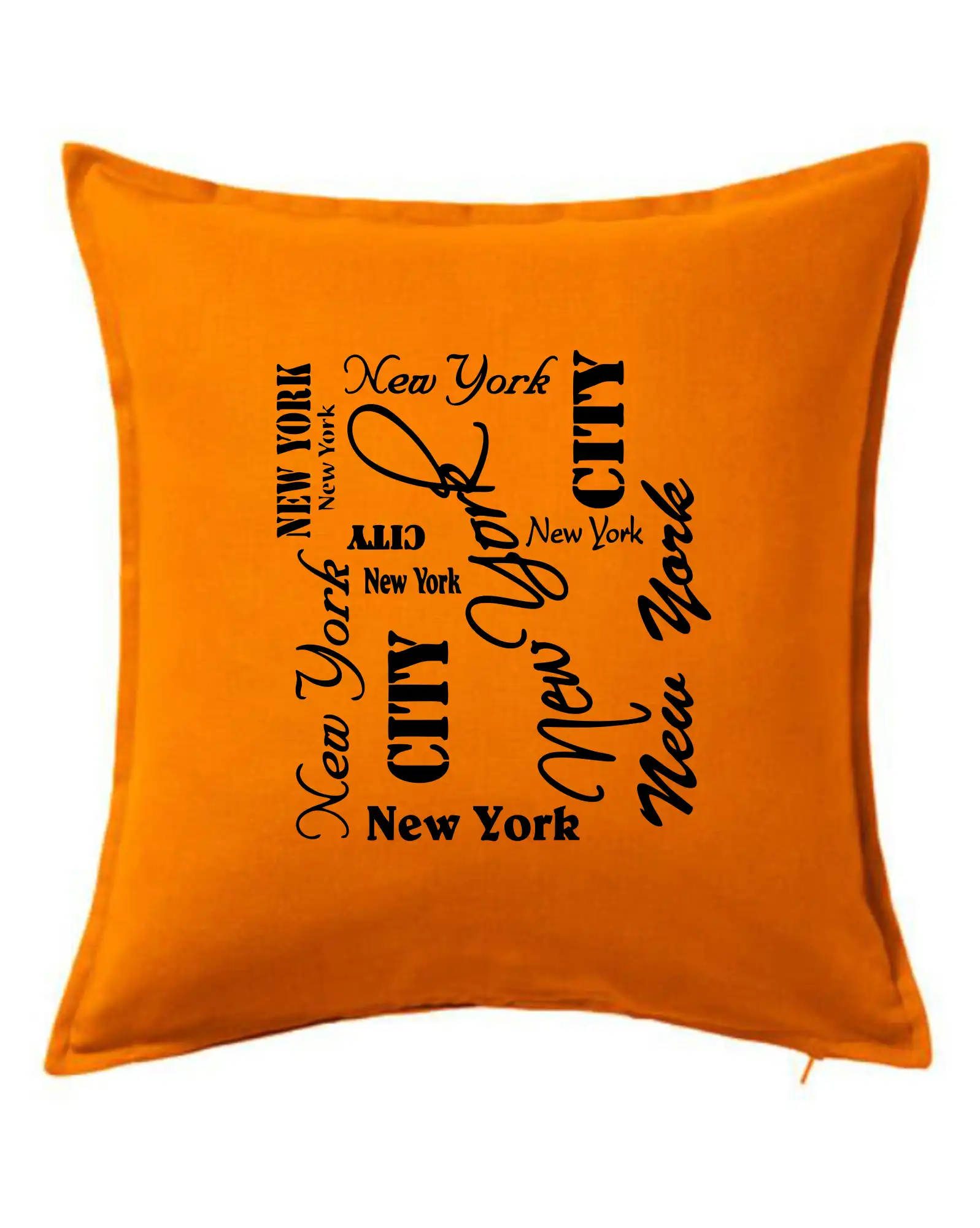 Tričká USA - New York City font - Vankúš 50x50