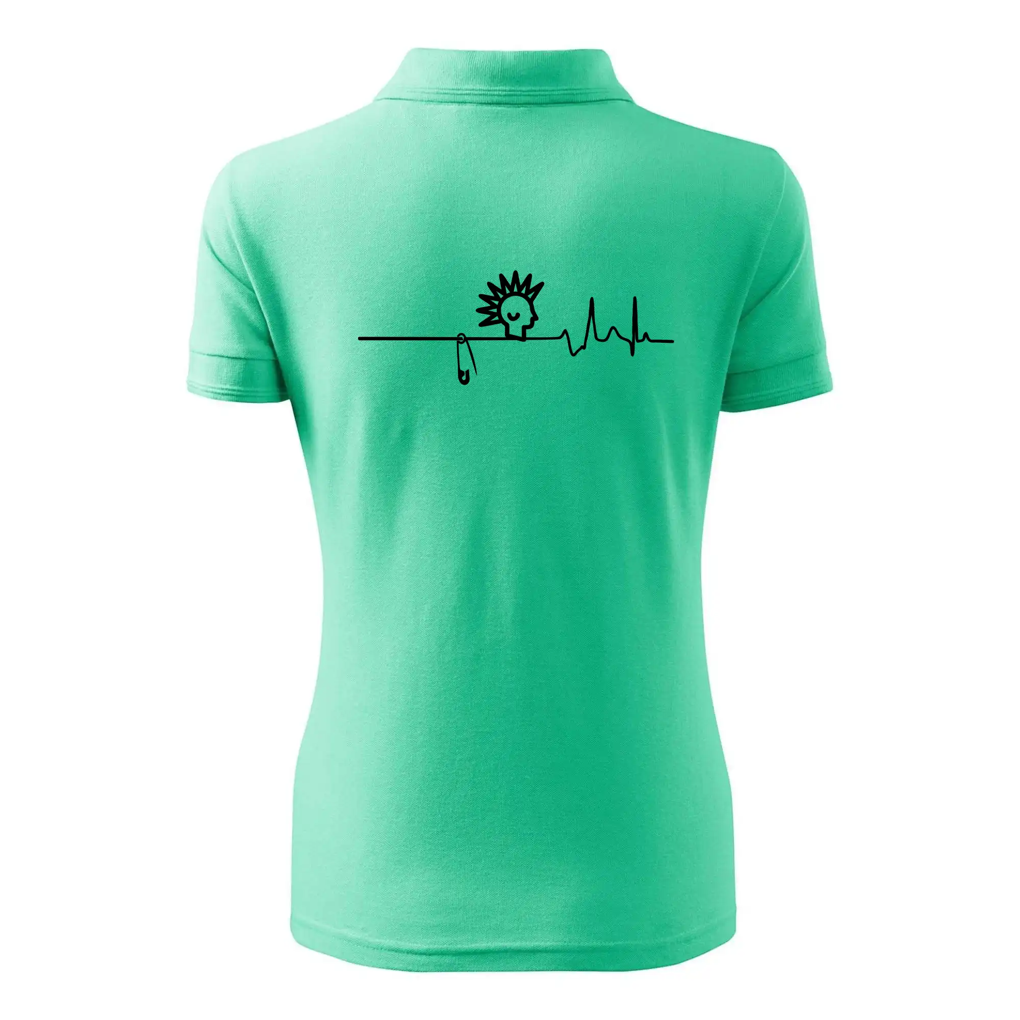 Ekg punk - Polokošeľa dámska Pique Polo