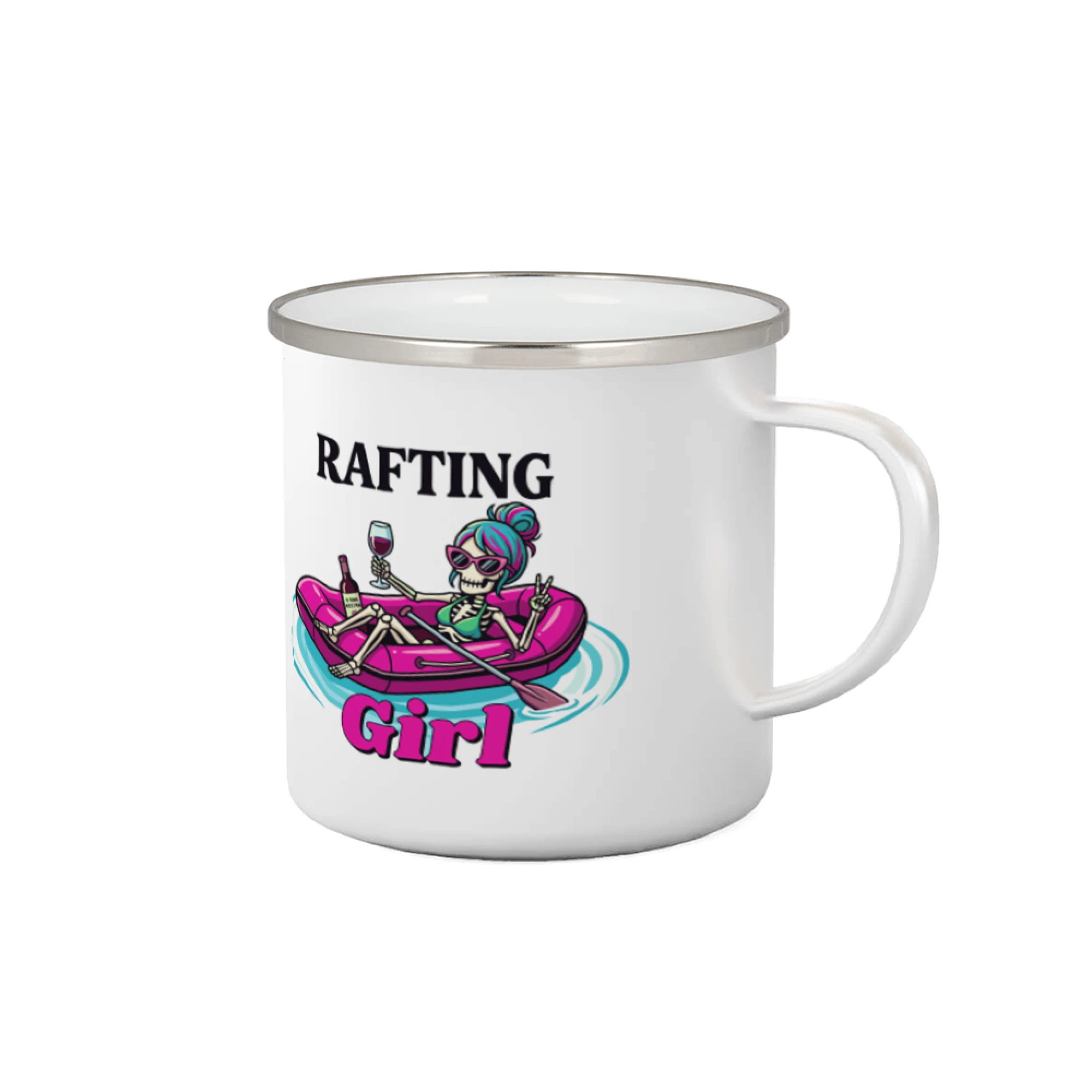 Vodácke tričká - Rafting girl - Plecháčik