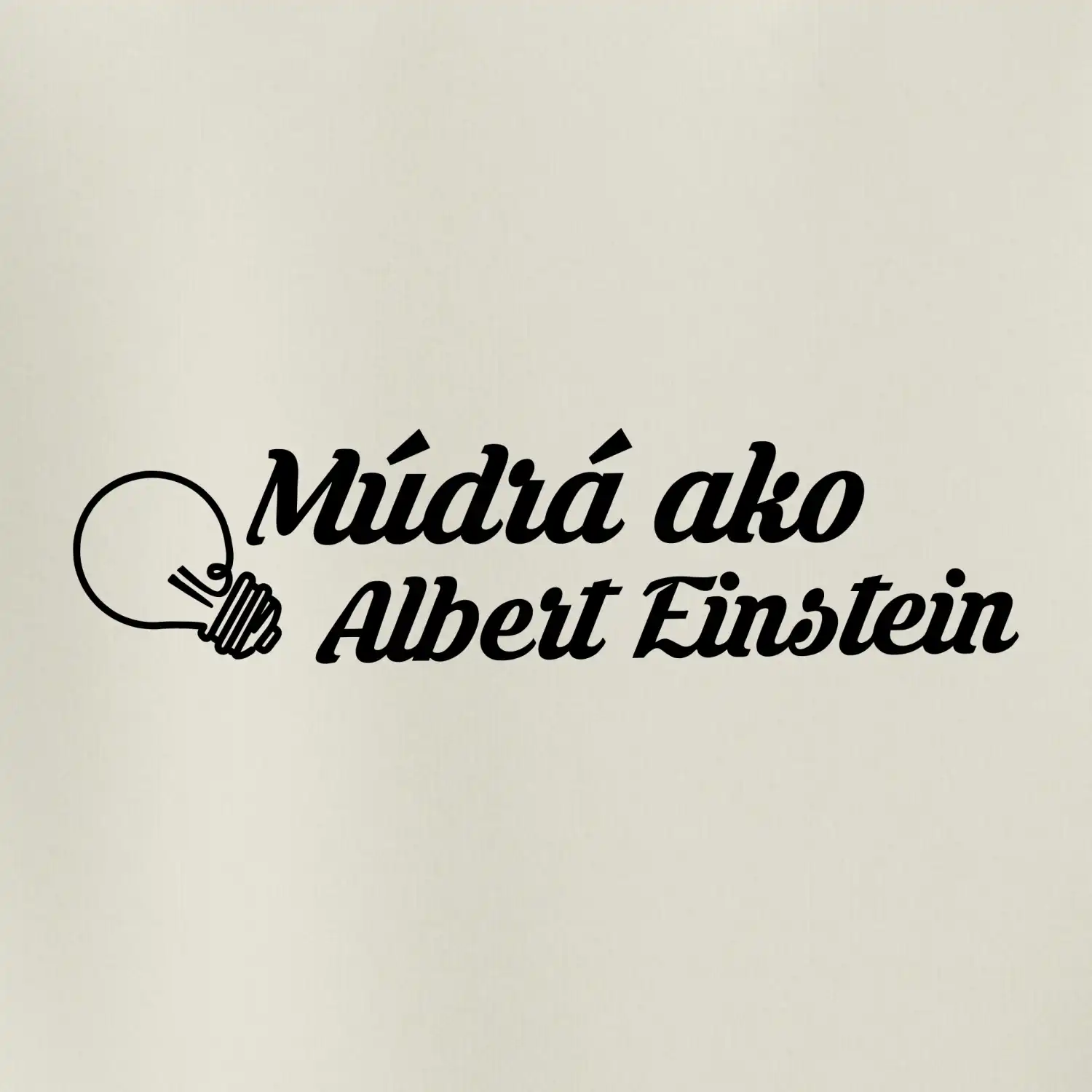 Múdrá ako Einstein