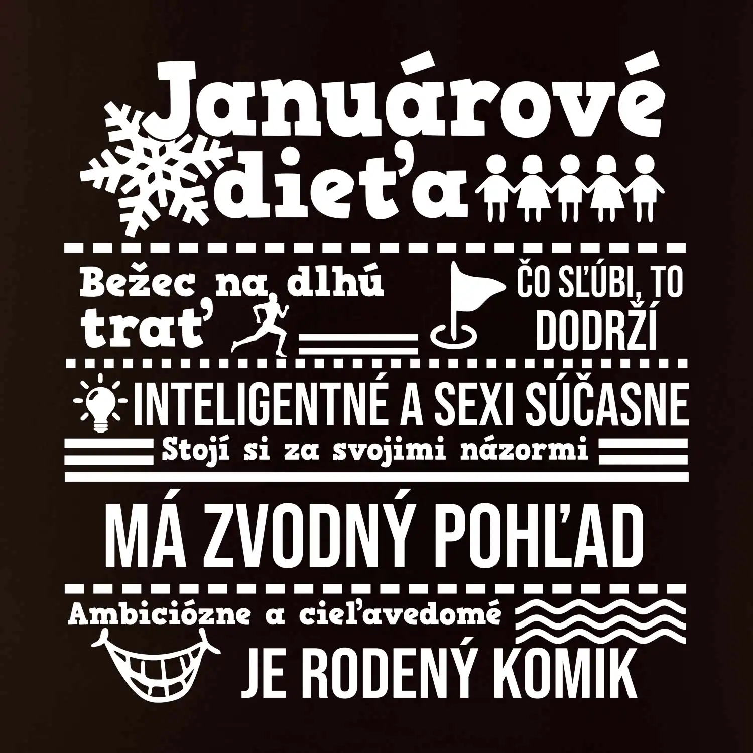 Narodeniny Január