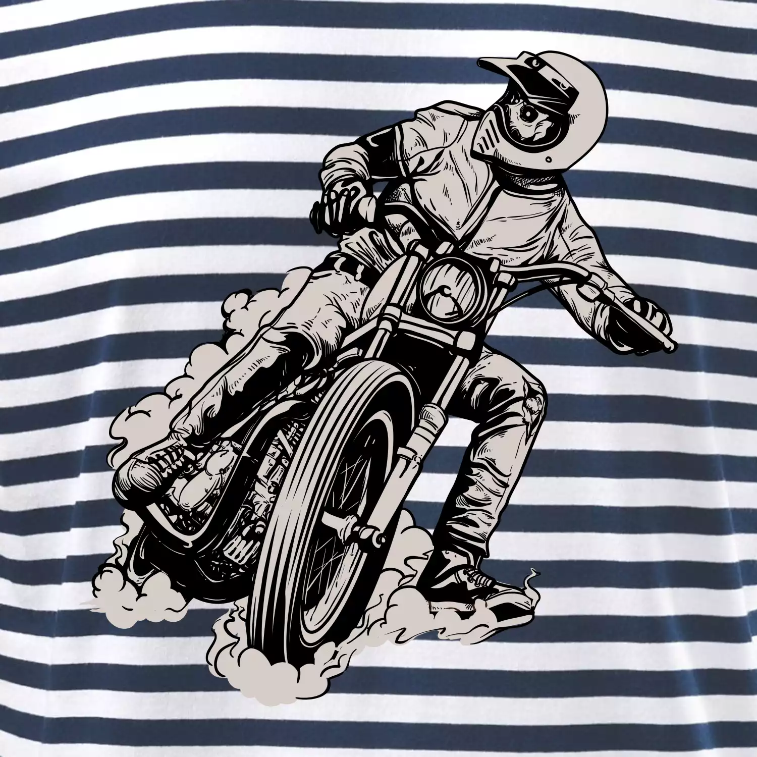 Motorkář bokem