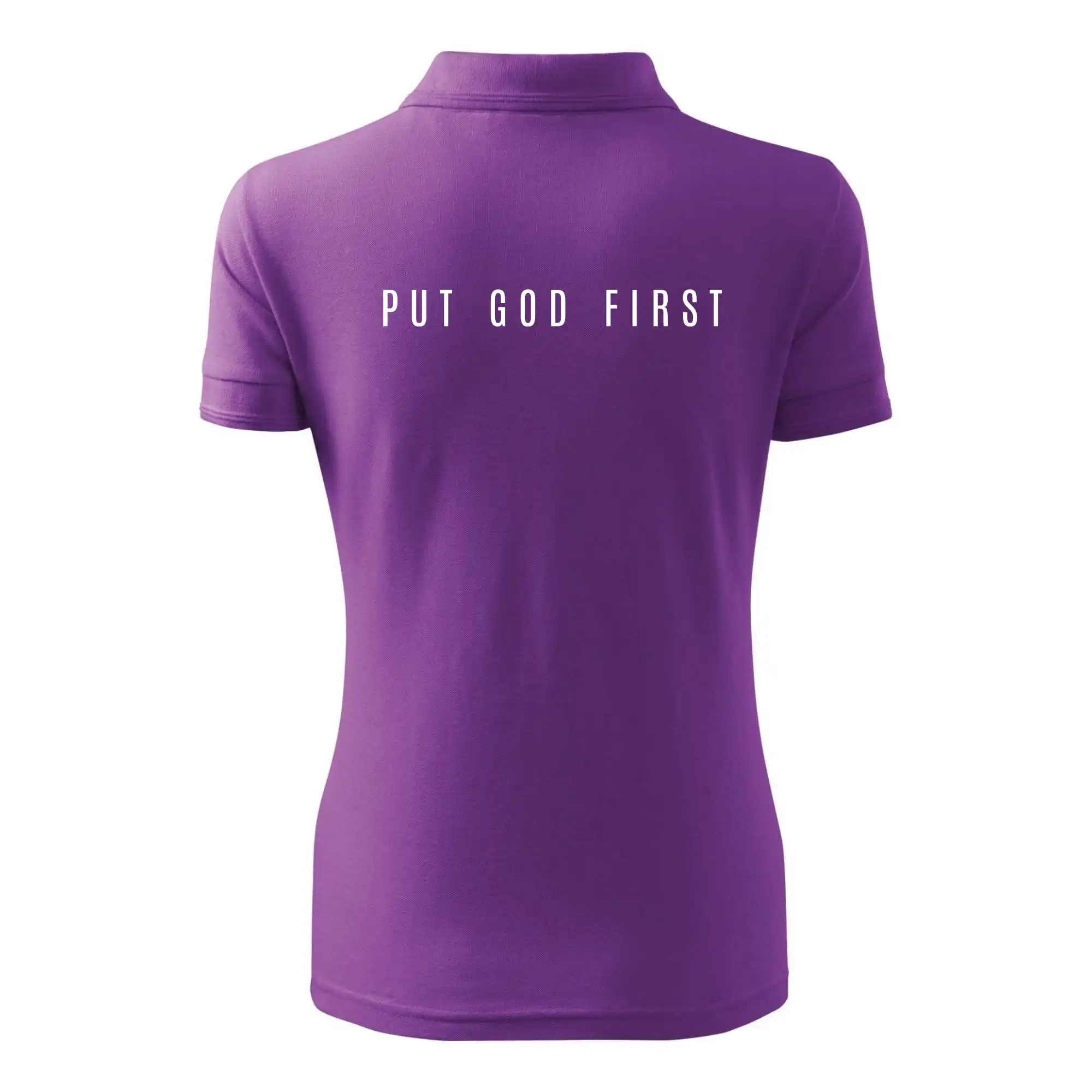 Put God first slabý nápis