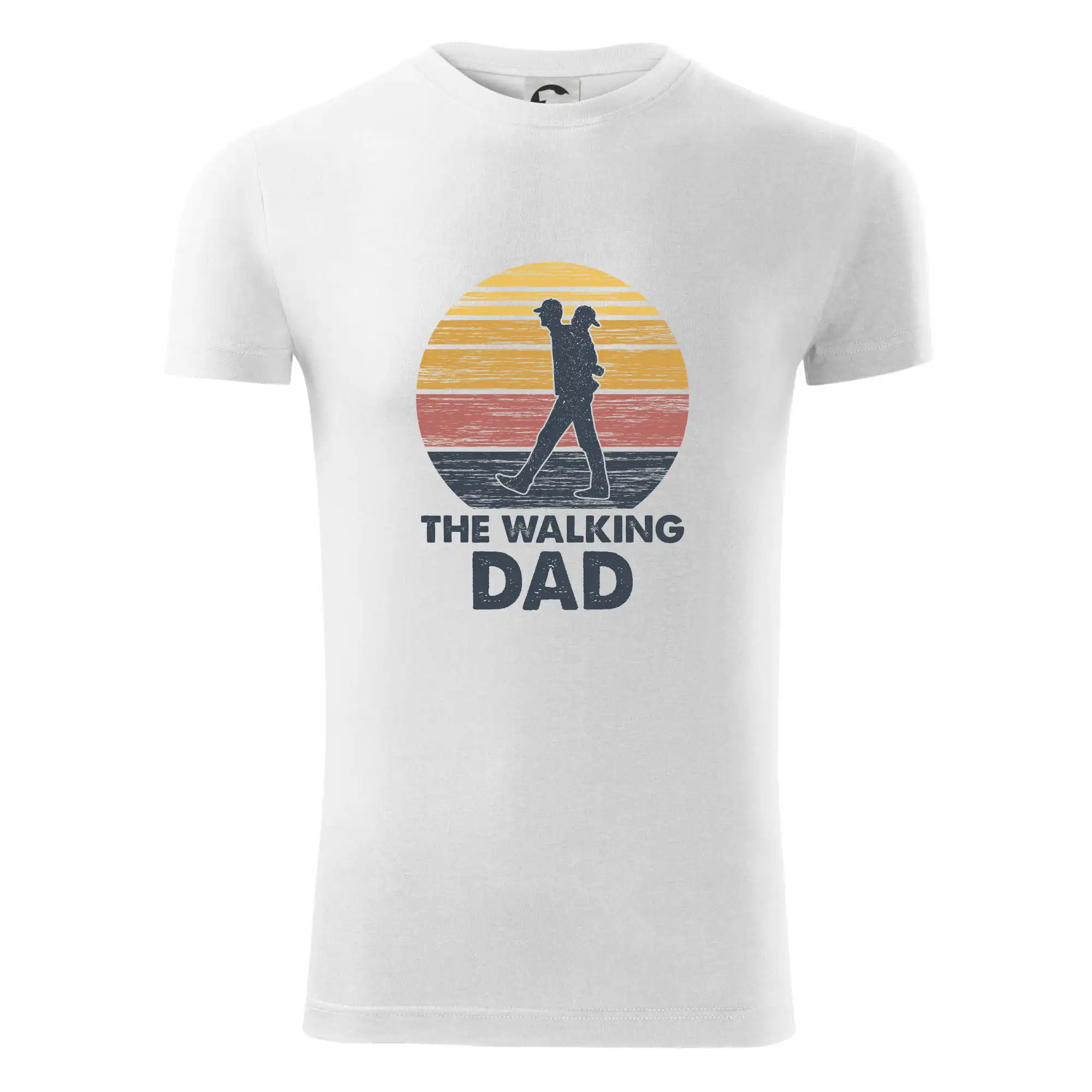 The walking dad - tata s dítětem na zádech