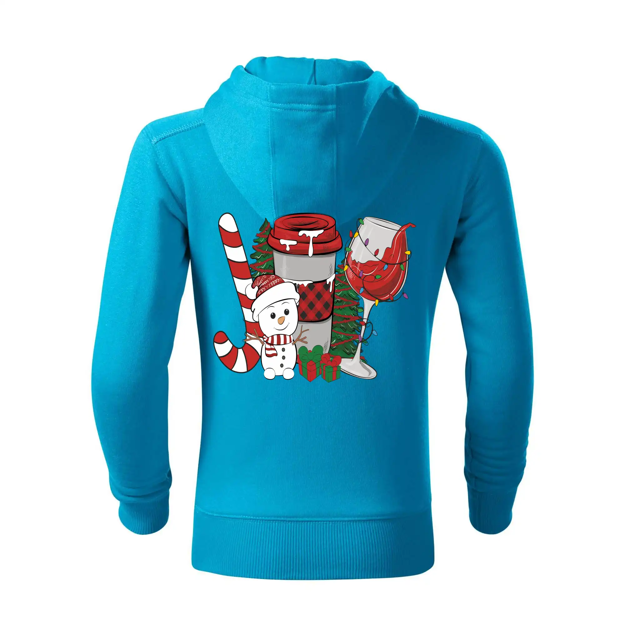 Vánoce, víno a sněhulák