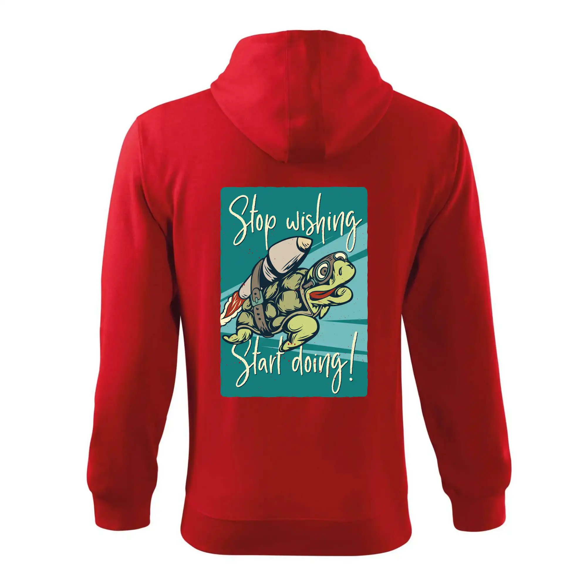 Stop wishing start doing želva